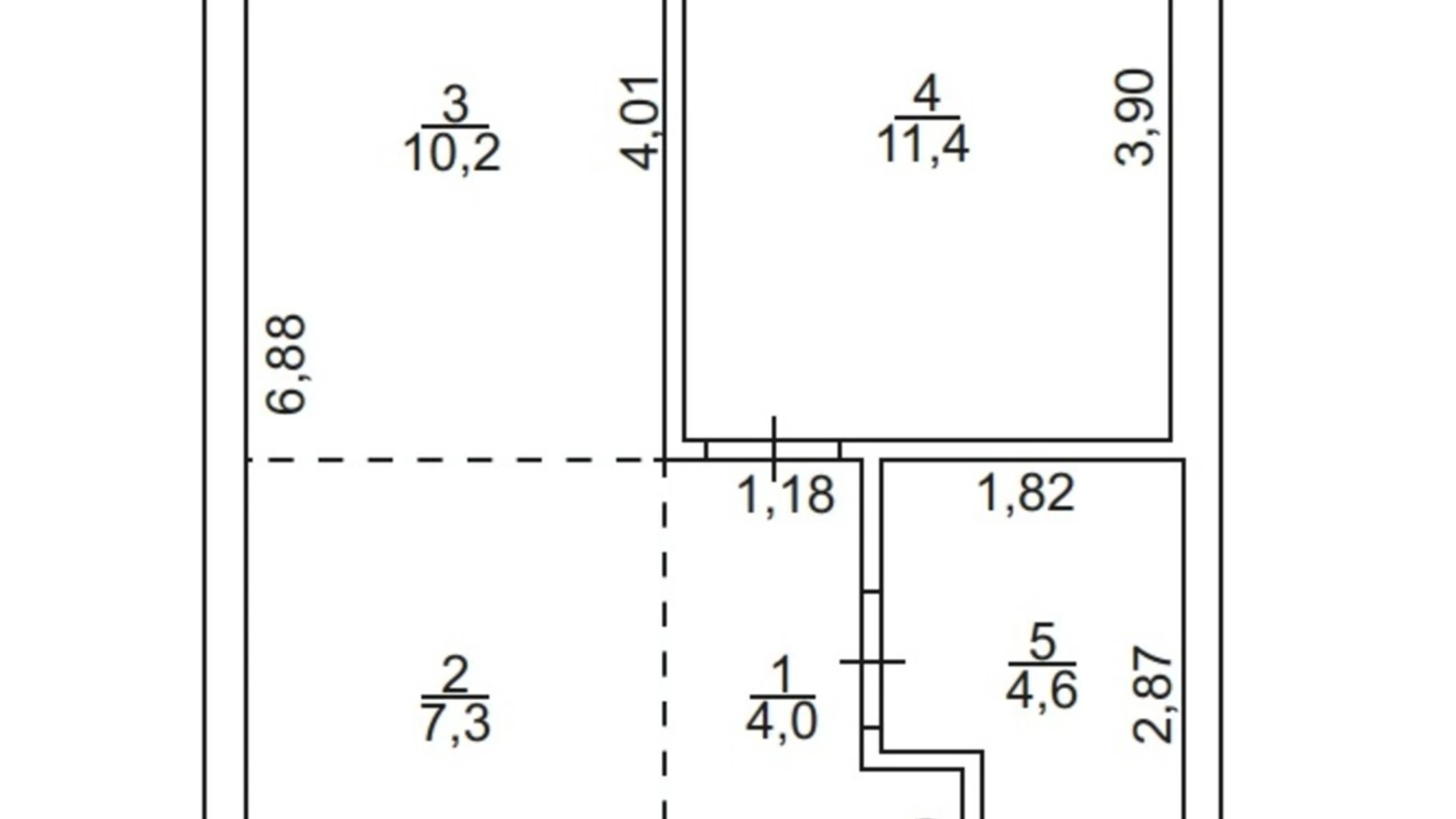 Продається 1-кімнатна квартира 37.5 кв. м у Ужгороді, вул. Сергія Мартина(Паризької Комуни), 4 - фото 2