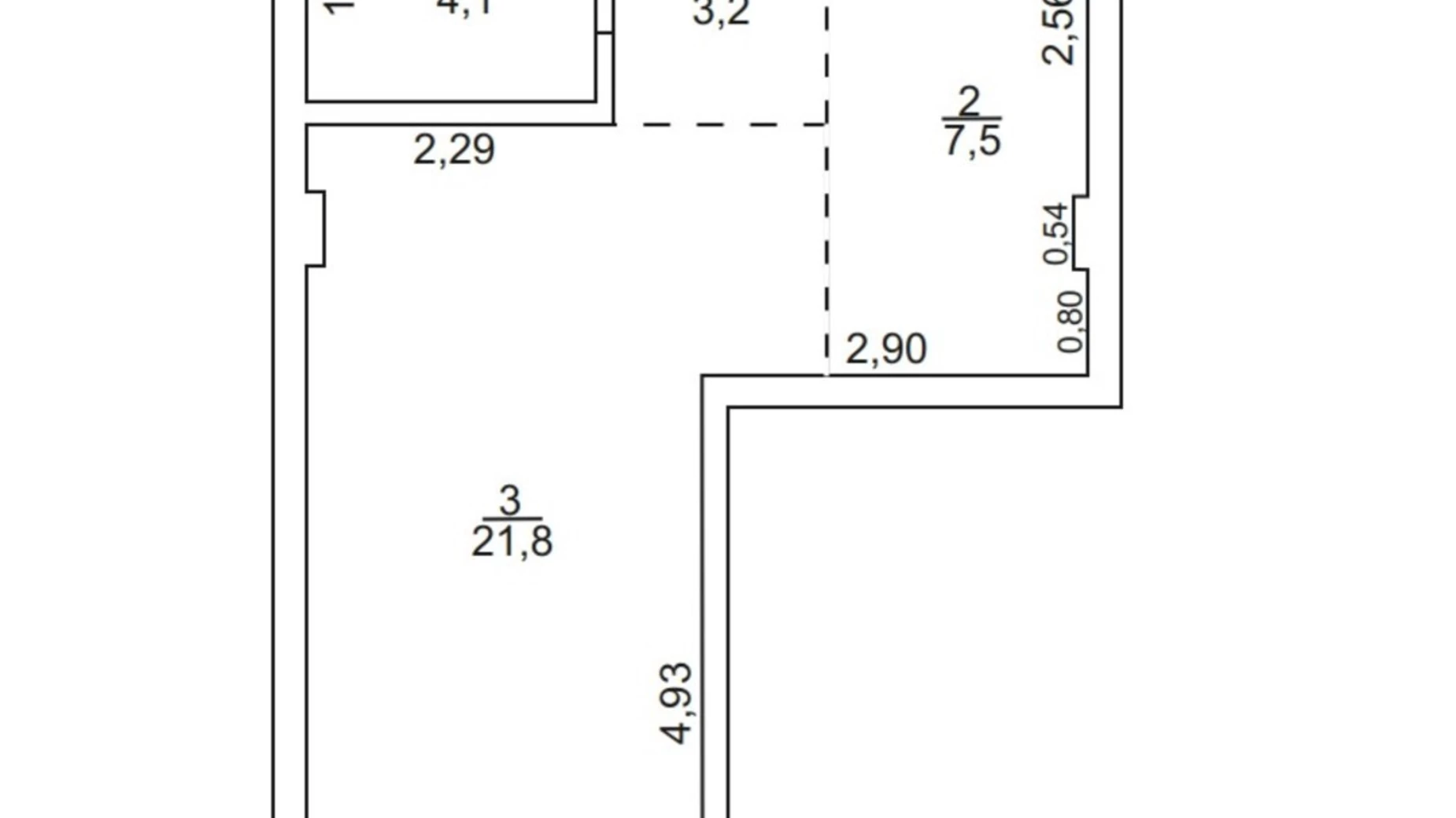 Продається 1-кімнатна квартира 36.6 кв. м у Ужгороді, вул. Сергія Мартина(Паризької Комуни), 4 - фото 2