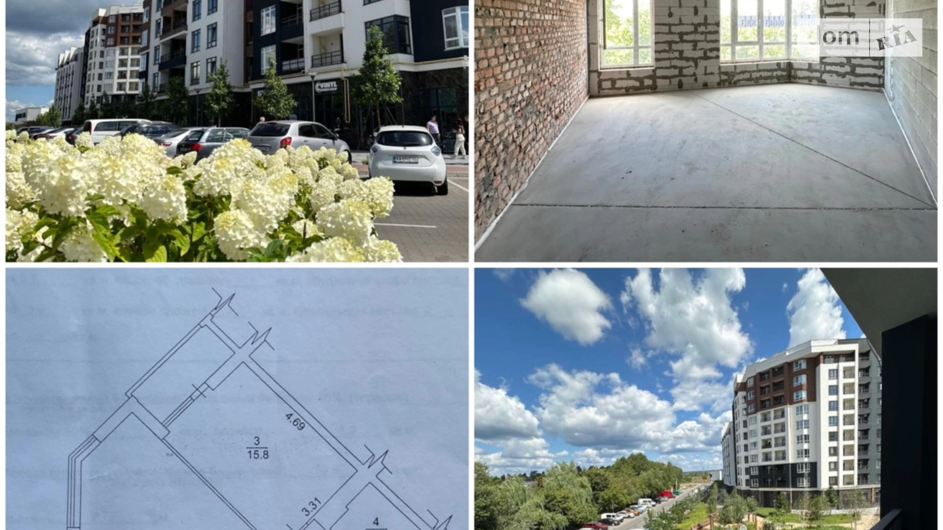 Продается 1-комнатная квартира 53.6 кв. м в Ирпене, ул. Кобылянской Ольги, 1В/8 - фото 3