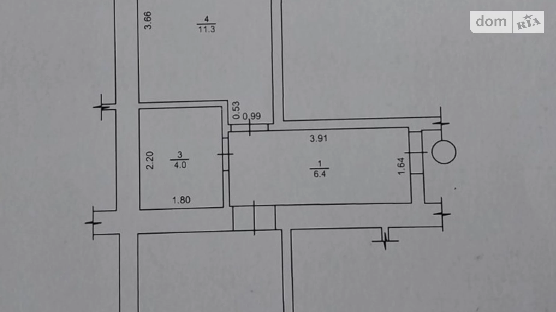 Продается 1-комнатная квартира 45 кв. м в Полтаве, ул. Маяковского, 3 - фото 2