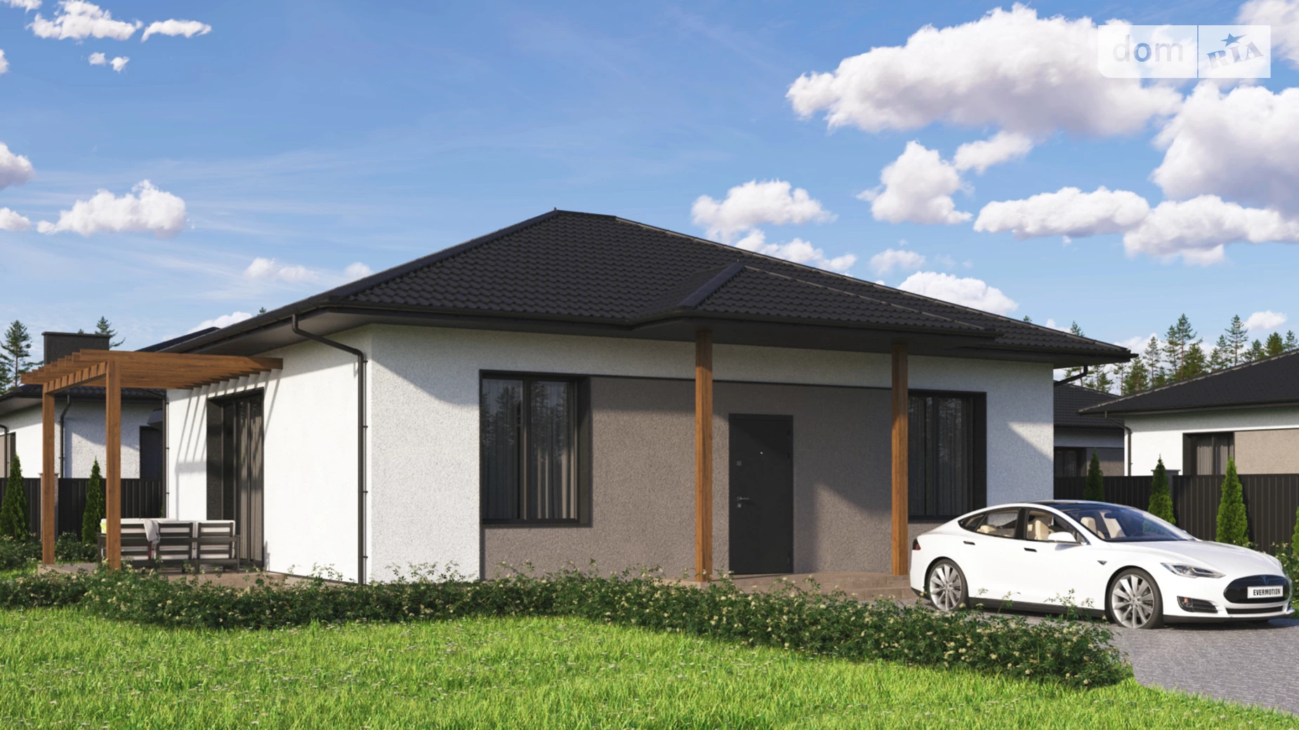Продається одноповерховий будинок 90 кв. м з каміном, цена: 69000 $ - фото 2