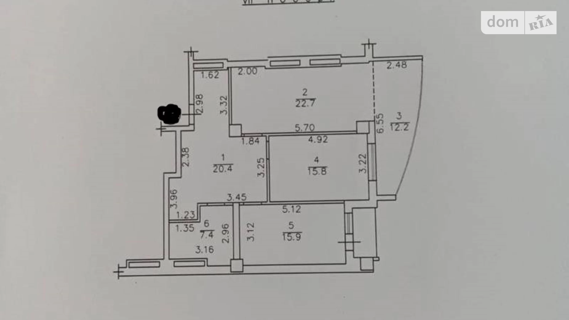 Продається 2-кімнатна квартира 95.6 кв. м у Одесі, вул. Армійська, 8Б - фото 3
