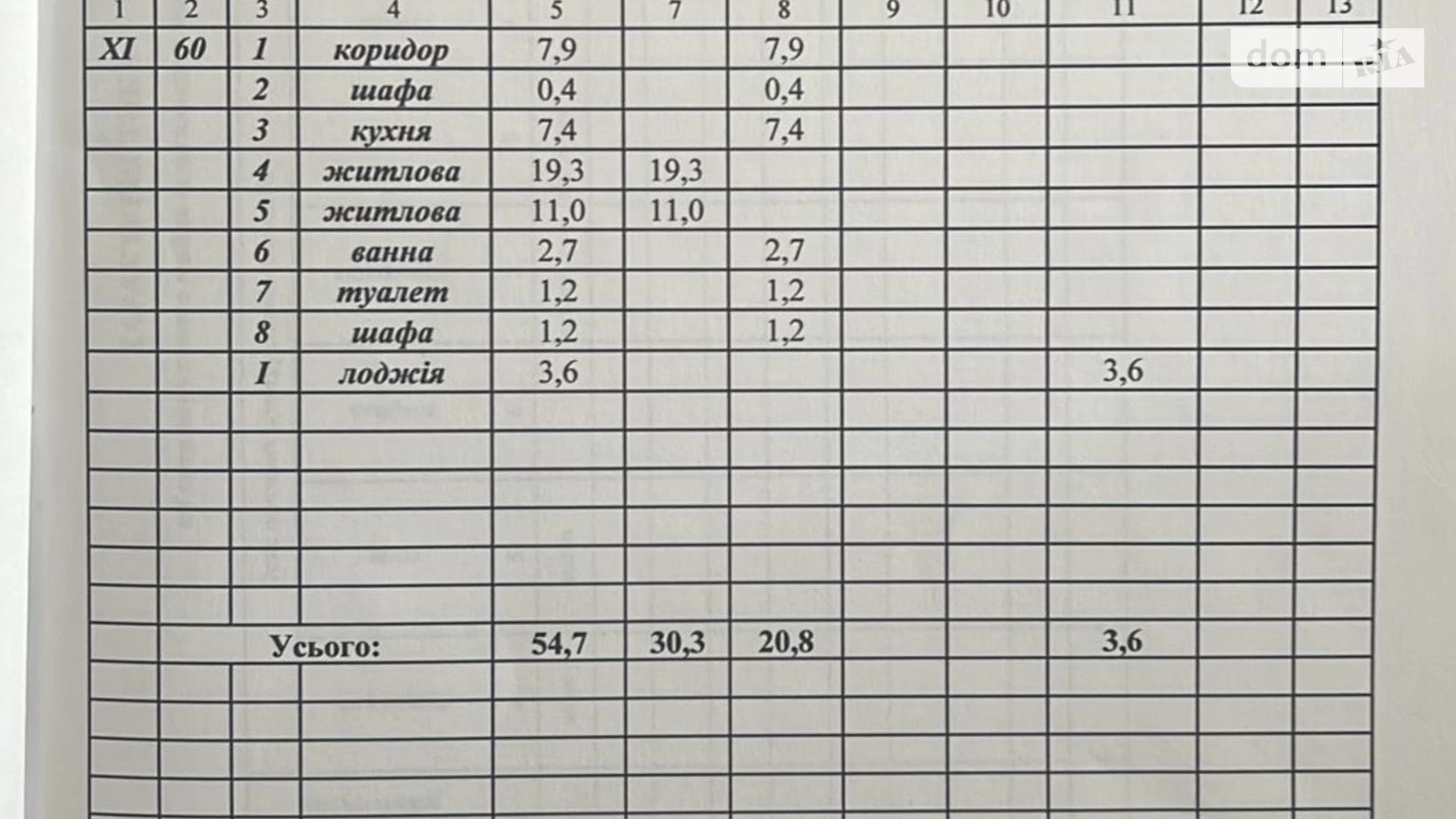 Продається 2-кімнатна квартира 54.7 кв. м у Дніпрі, пров. Джинчарадзе, 1 - фото 2