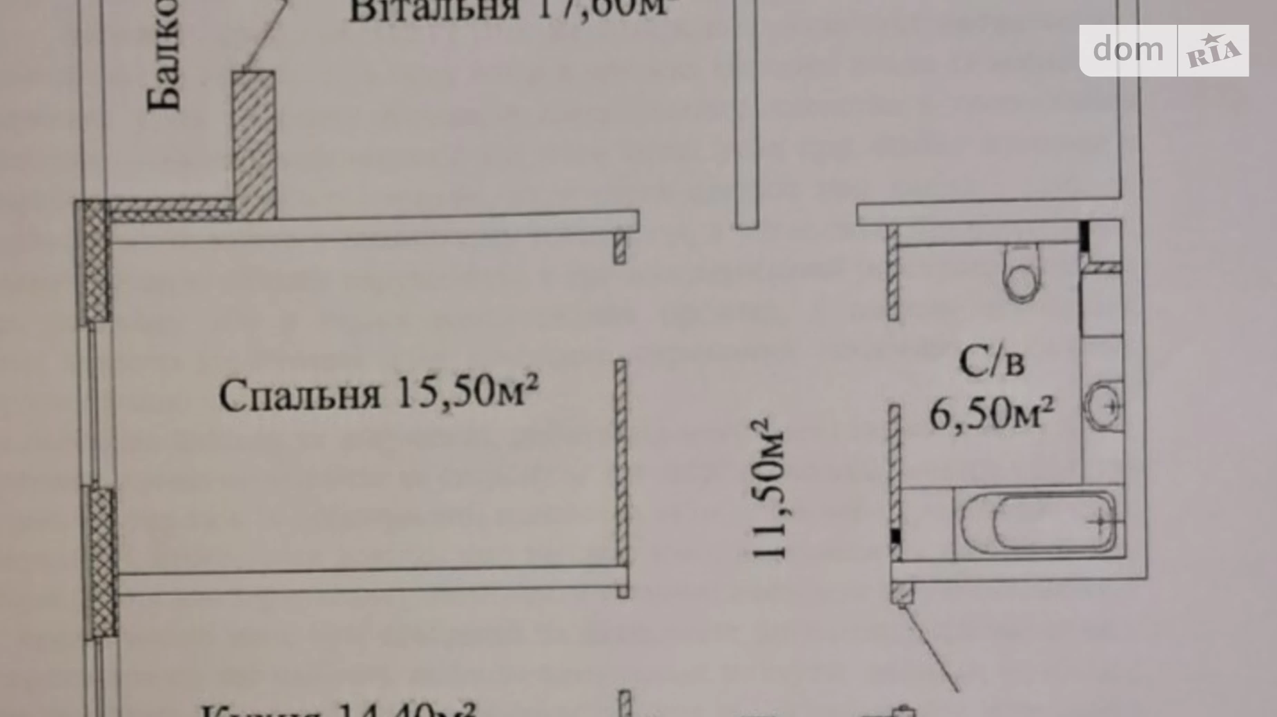 Продається 3-кімнатна квартира 86.3 кв. м у Одесі, вул. Жаботинського, 54А - фото 5