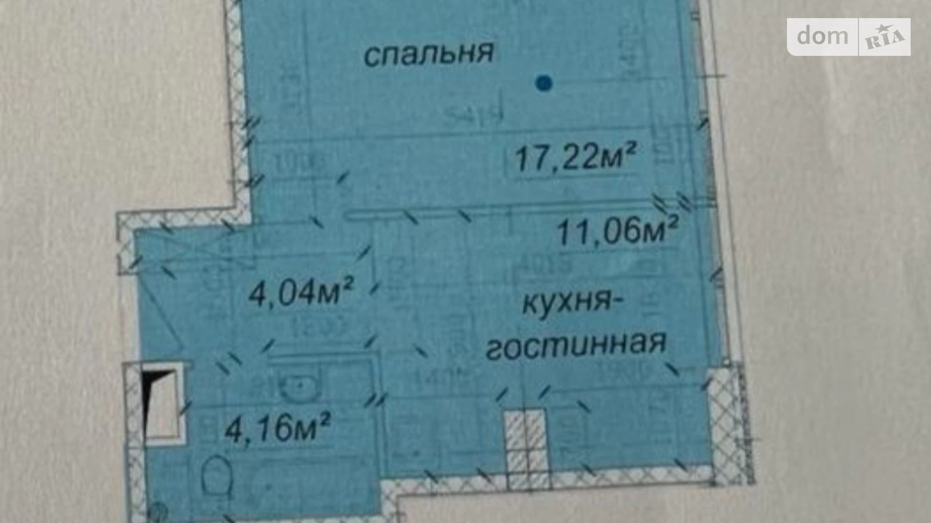 Продается 1-комнатная квартира 38 кв. м в Днепре, ул. Миронова, 9 - фото 5