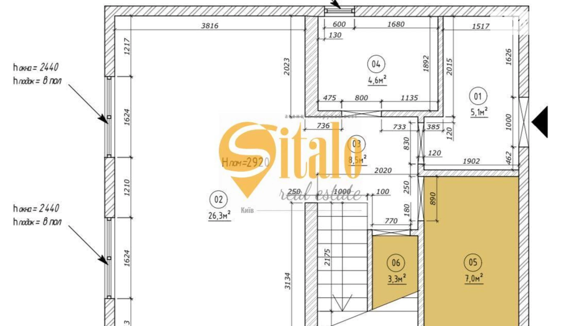 Продается дом на 2 этажа 110 кв. м с камином, цена: 117000 $ - фото 5