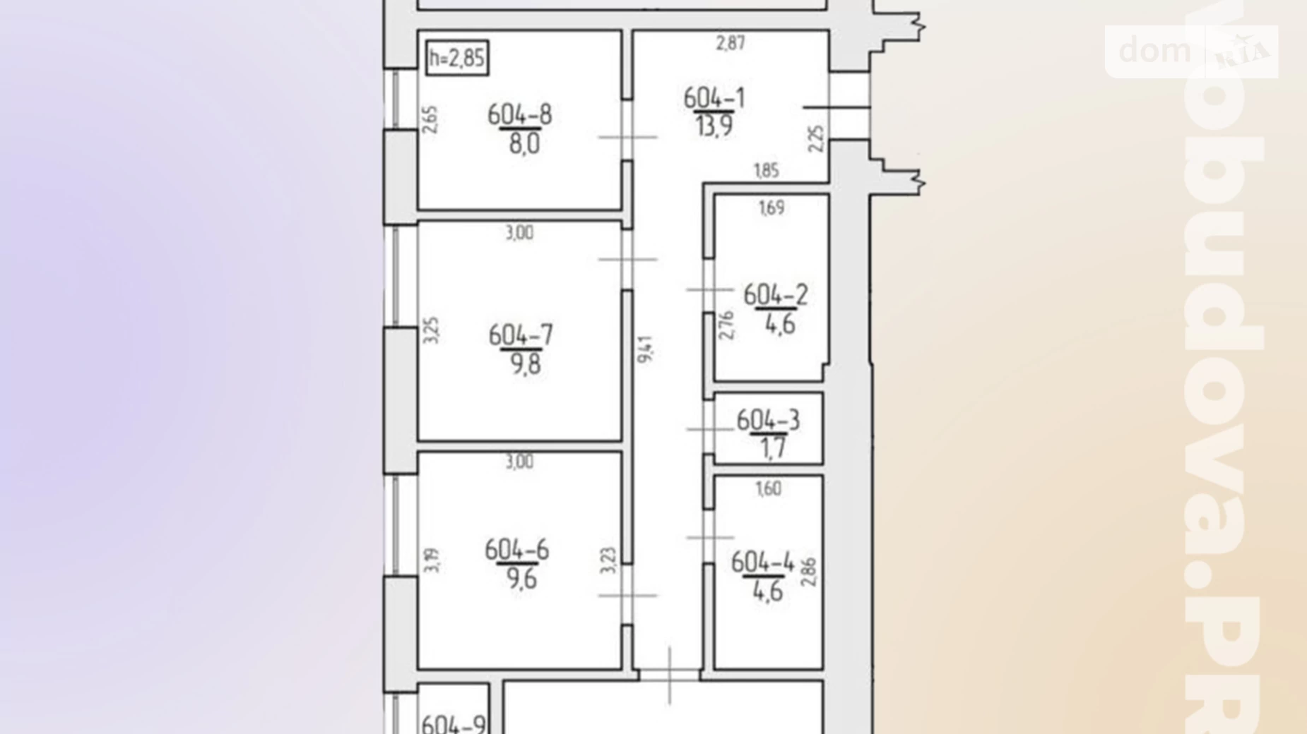 Продается 3-комнатная квартира 73.6 кв. м в Минае, ул. Августина Волошина, 2 - фото 2