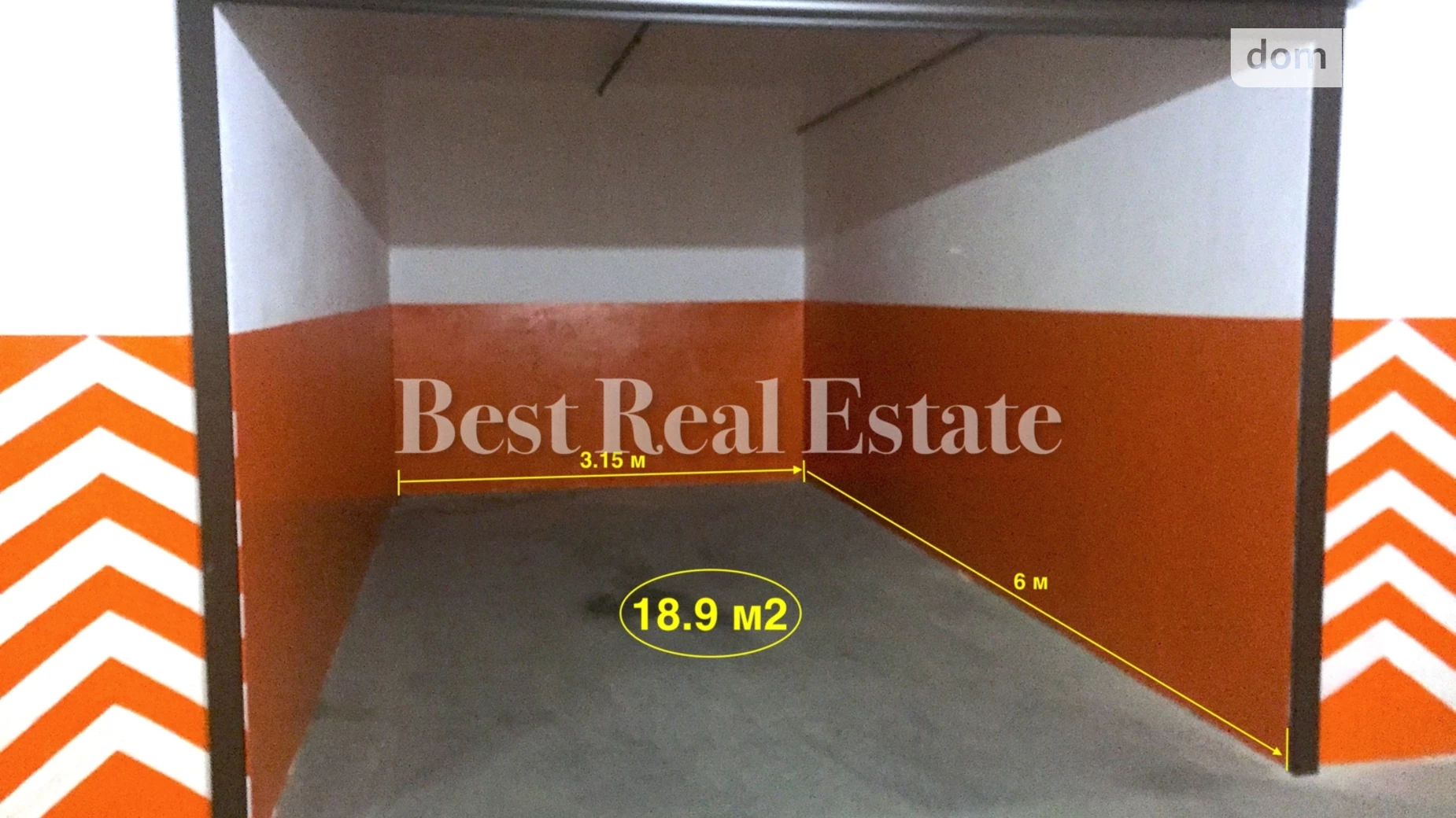 Продается подземный паркинг под легковое авто на 19 кв. м, цена: 37000 $ - фото 2