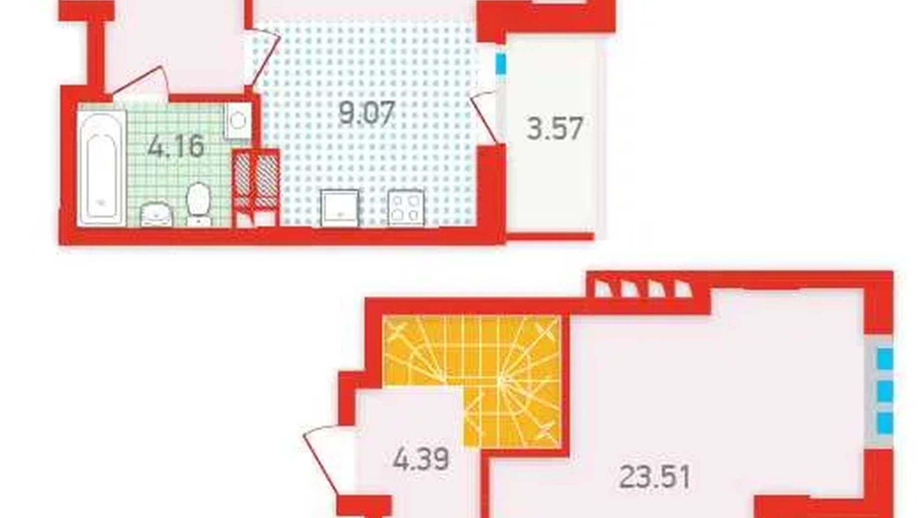 Продается 3-комнатная квартира 84.84 кв. м в Киеве - фото 2