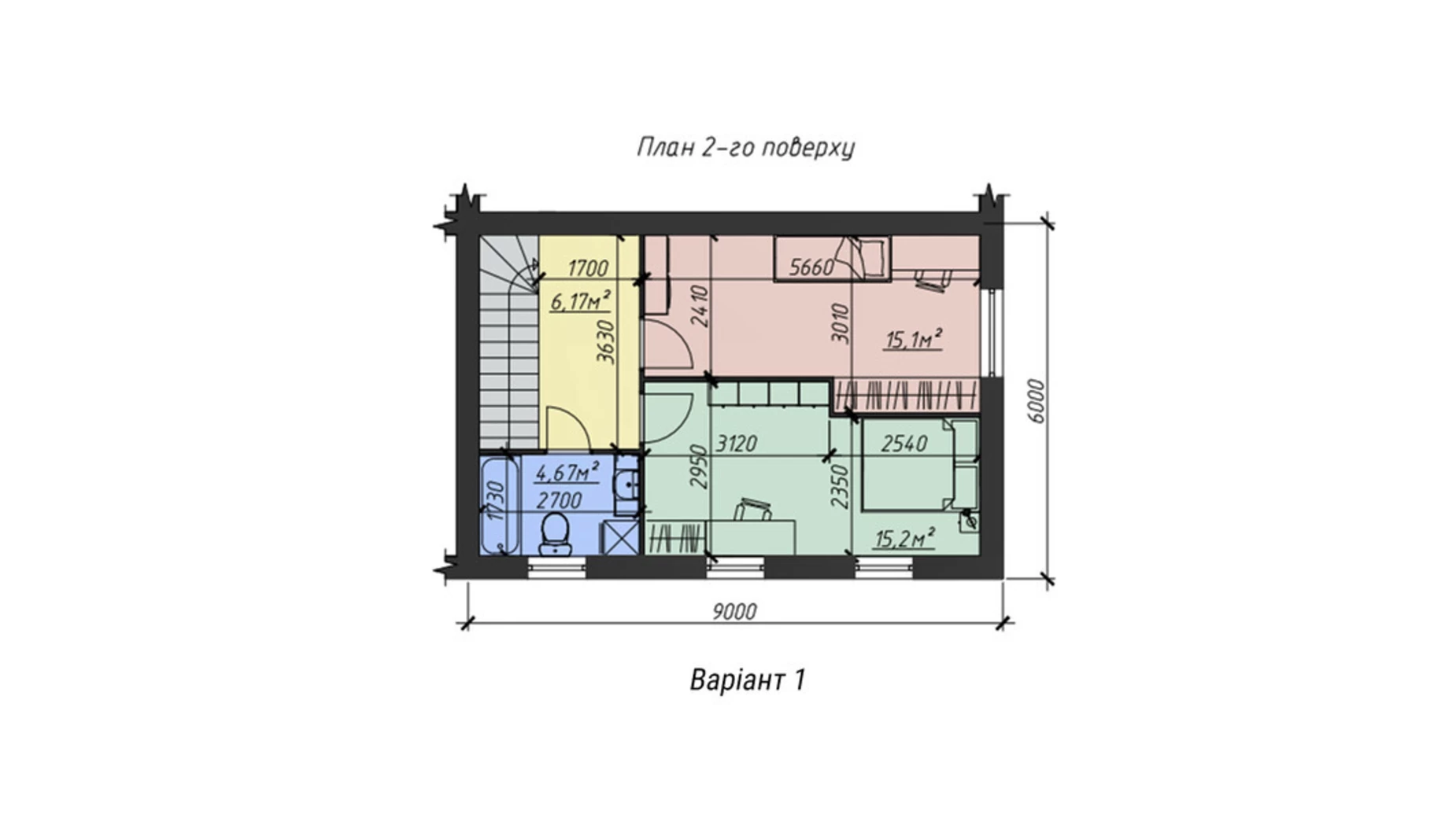 Продается дом на 2 этажа 90 кв. м с баней/сауной, цена: 55000 $ - фото 2