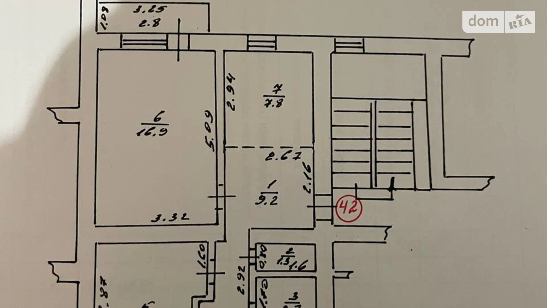 Продається 3-кімнатна квартира 63.8 кв. м у Коломиї, вул. Винниченка, 1 - фото 2
