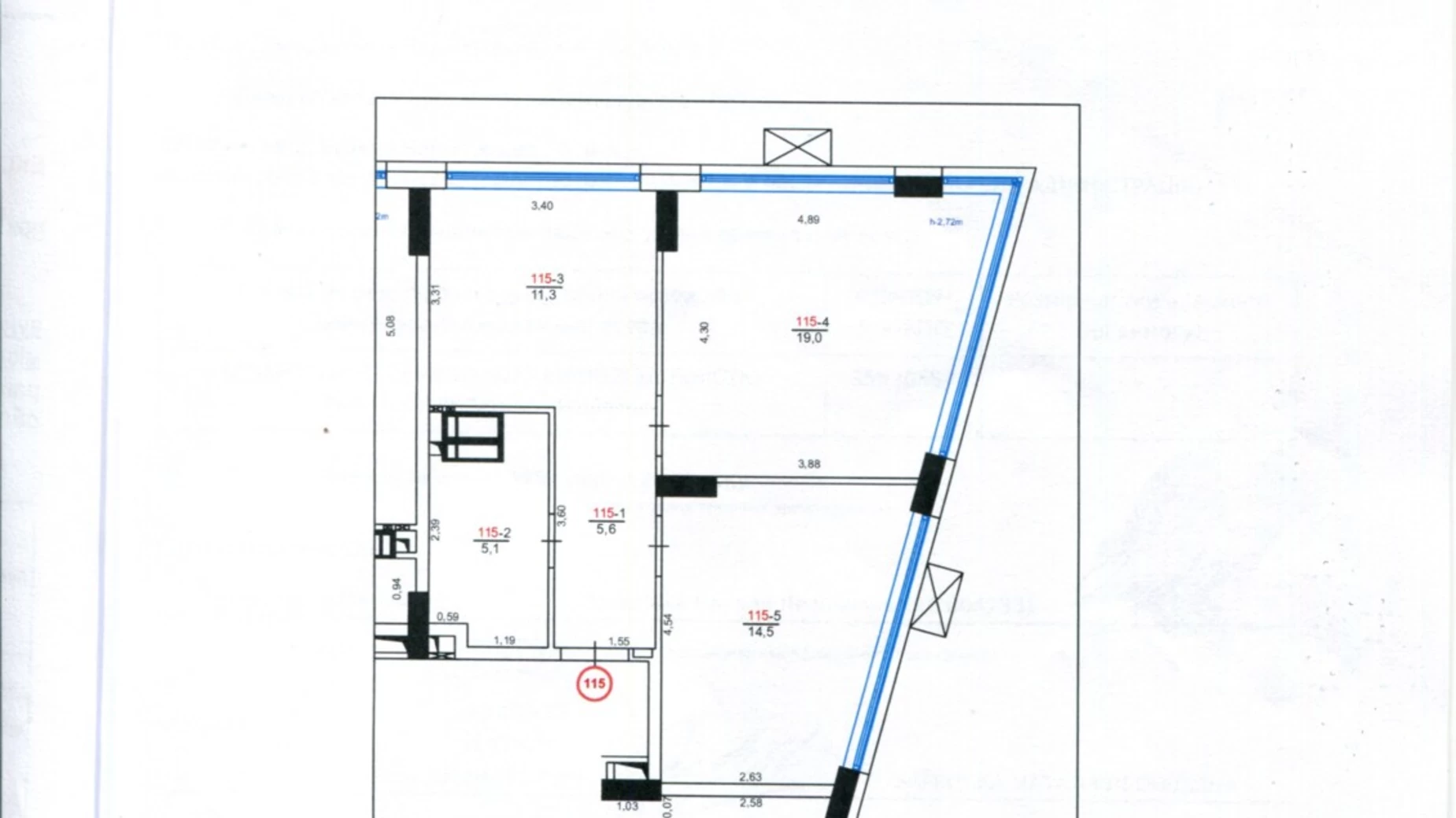 Продается 2-комнатная квартира 55.5 кв. м в Киеве, ул. Братьев Чебинеевых(Черниговская), 8А - фото 4