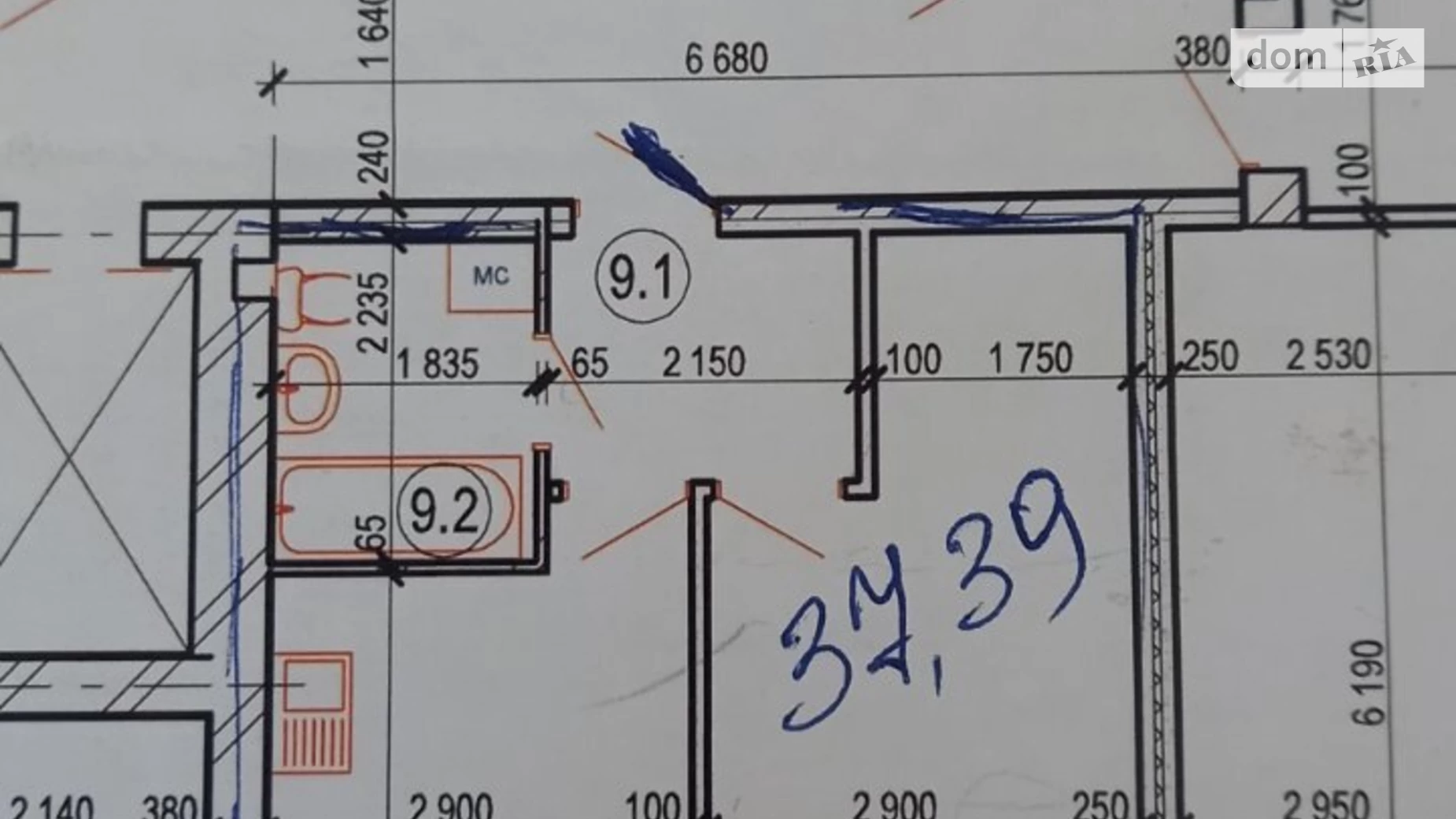 Продається 1-кімнатна квартира 38 кв. м у Вінниці, вул. Волошкова, 4В - фото 3