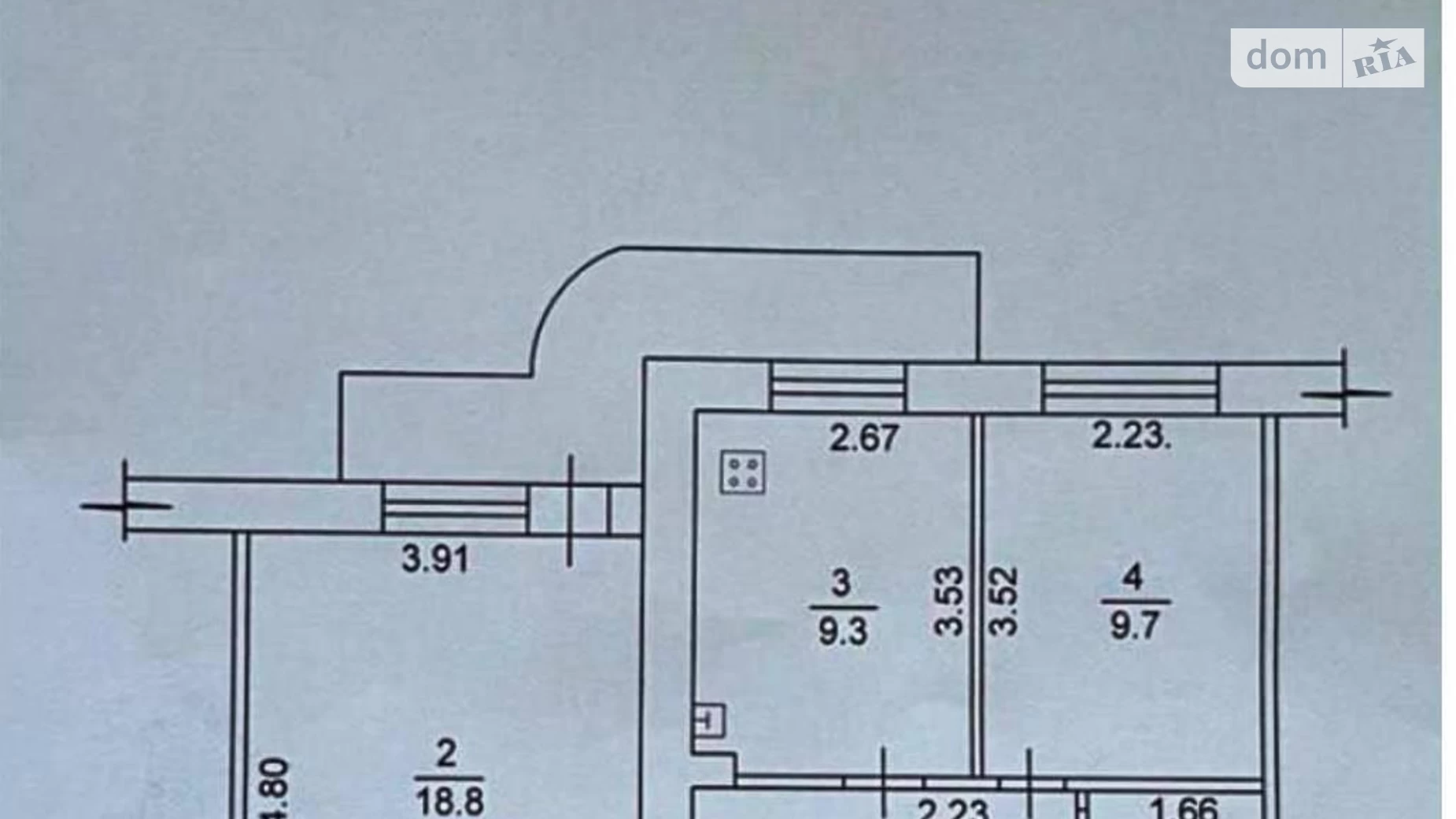 Продається 2-кімнатна квартира 52 кв. м у Харкові, просп. Аерокосмічний(Гагаріна), 165 - фото 5