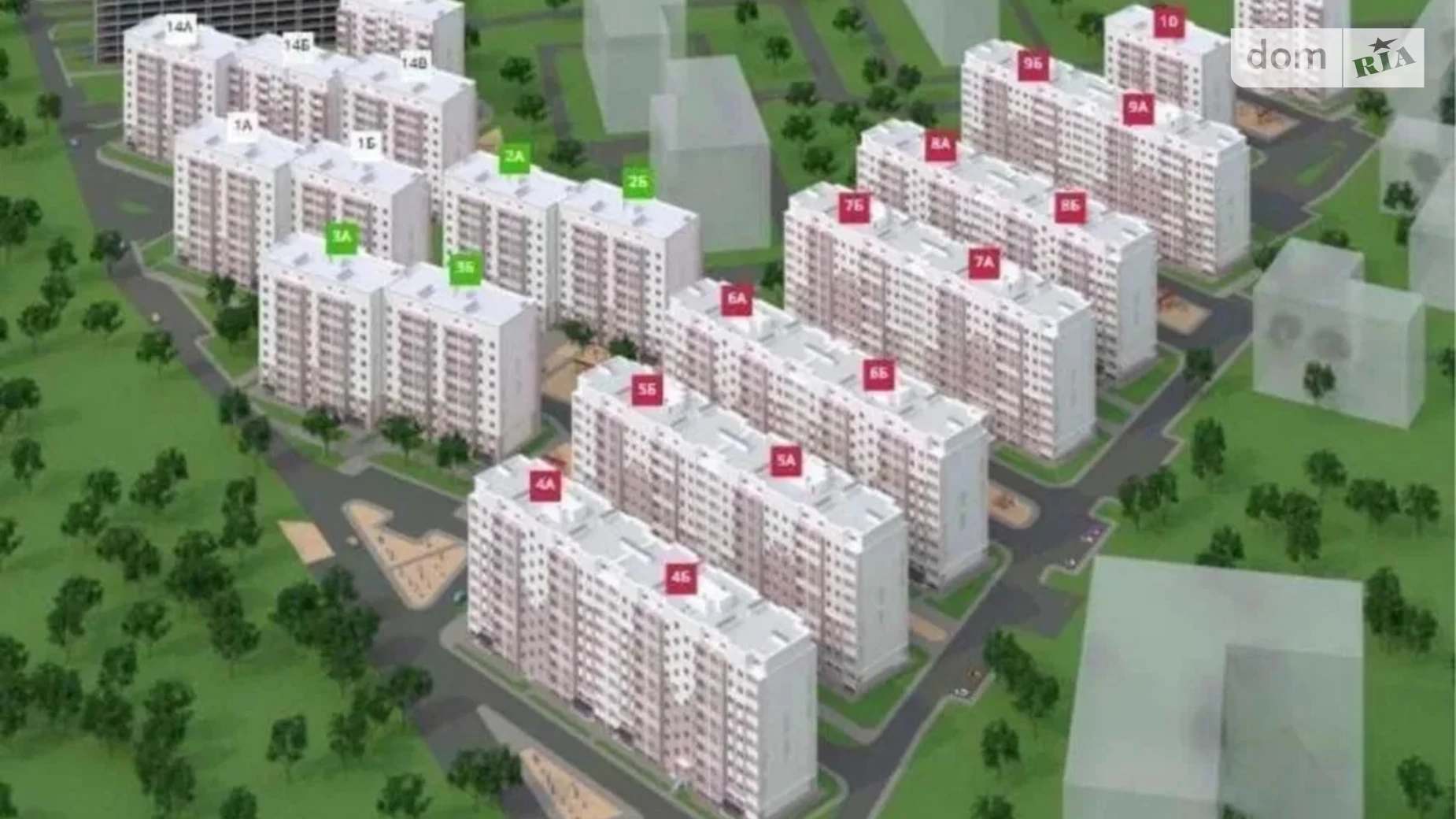 Продается 1-комнатная квартира 33.7 кв. м в Харькове, ул. Академика Барабашова, 14 - фото 2