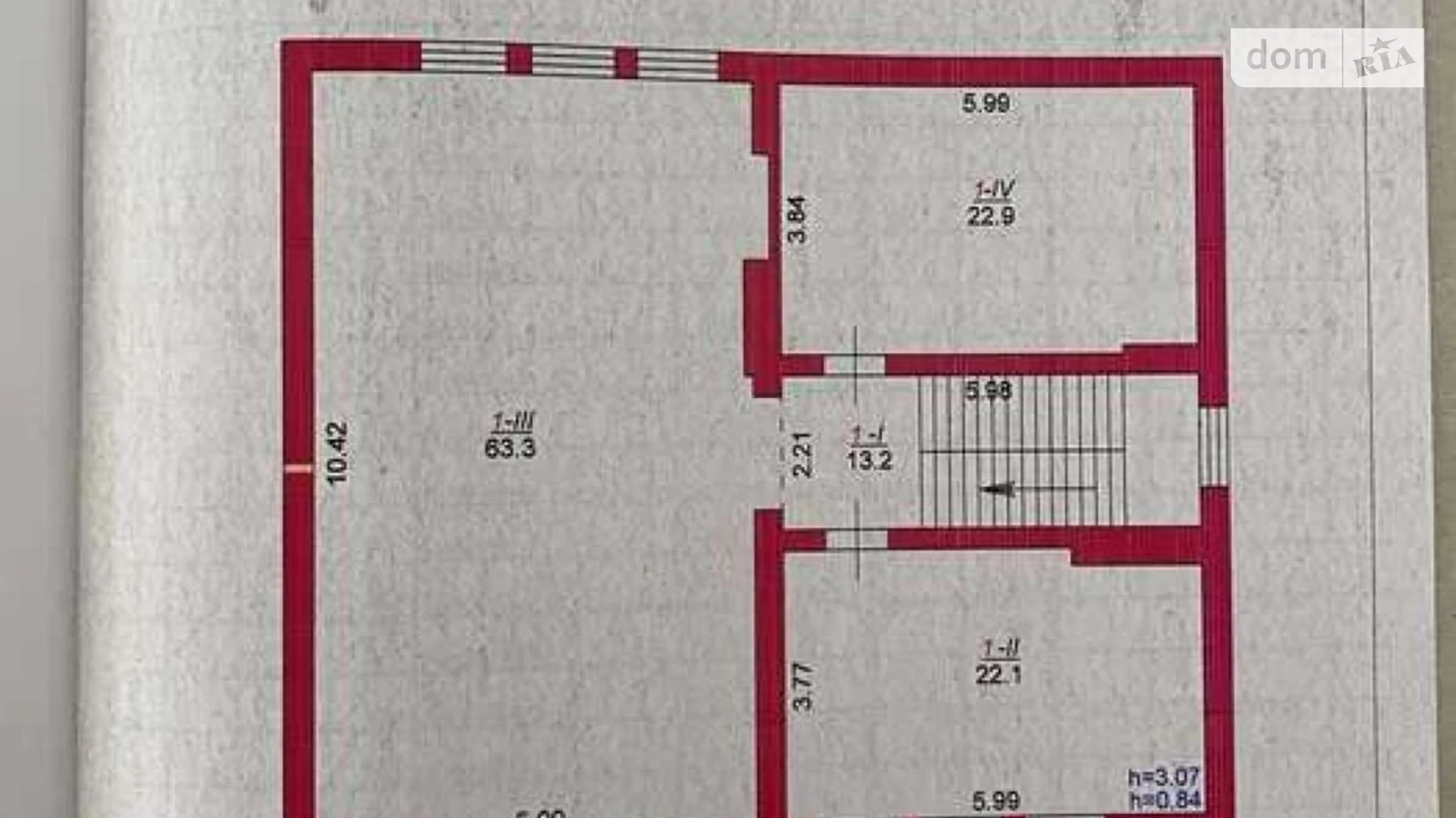 Продается дом на 3 этажа 353.6 кв. м с беседкой, цена: 460000 $ - фото 3