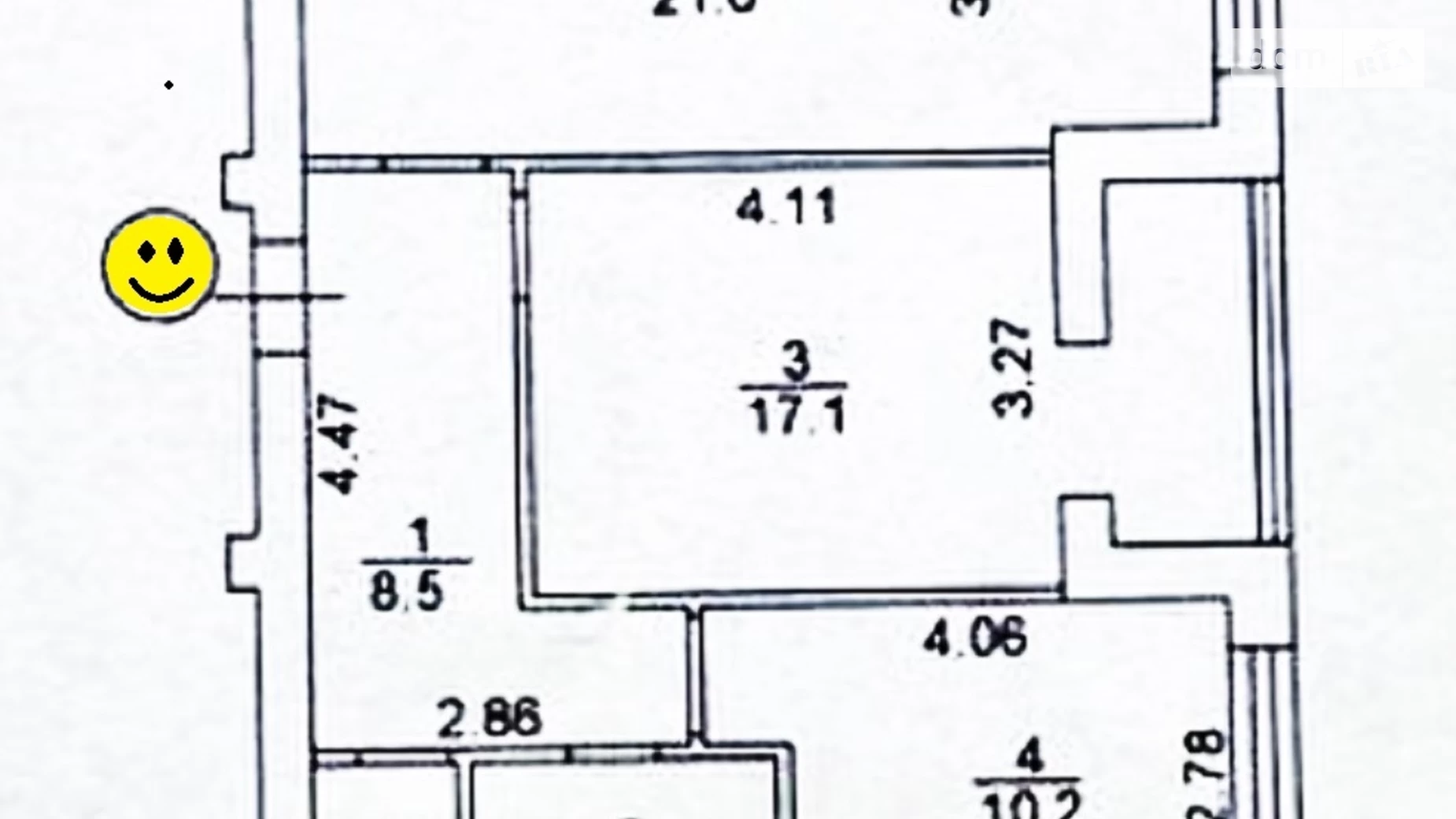 Продается 2-комнатная квартира 62.4 кв. м в Николаеве, ул. Архитектора Старова - фото 2