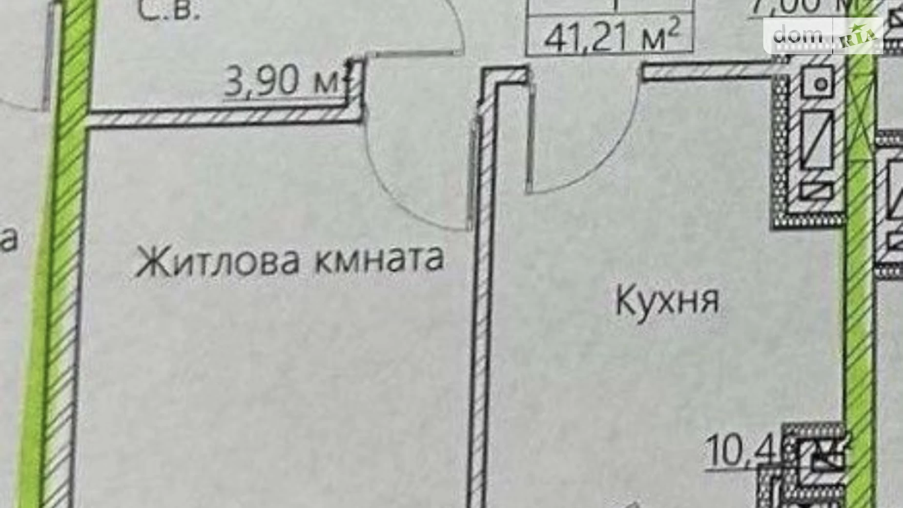 Продается 1-комнатная квартира 42 кв. м в Черновцах, ул. Русская - фото 2