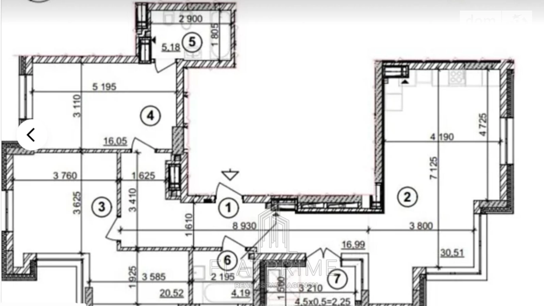 Продается 3-комнатная квартира 96.3 кв. м в Киеве, просп. Берестейский(Победы), 42А - фото 3