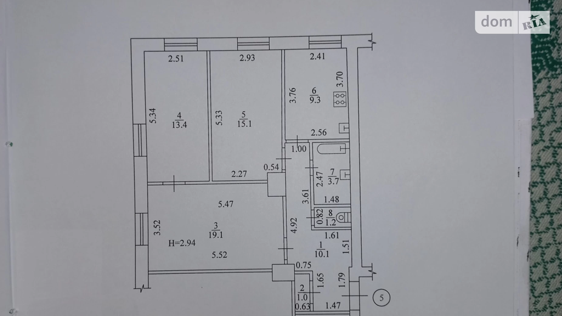 Продається 3-кімнатна квартира 72.9 кв. м у Харкові, вул. Дизельна, 1Б - фото 3