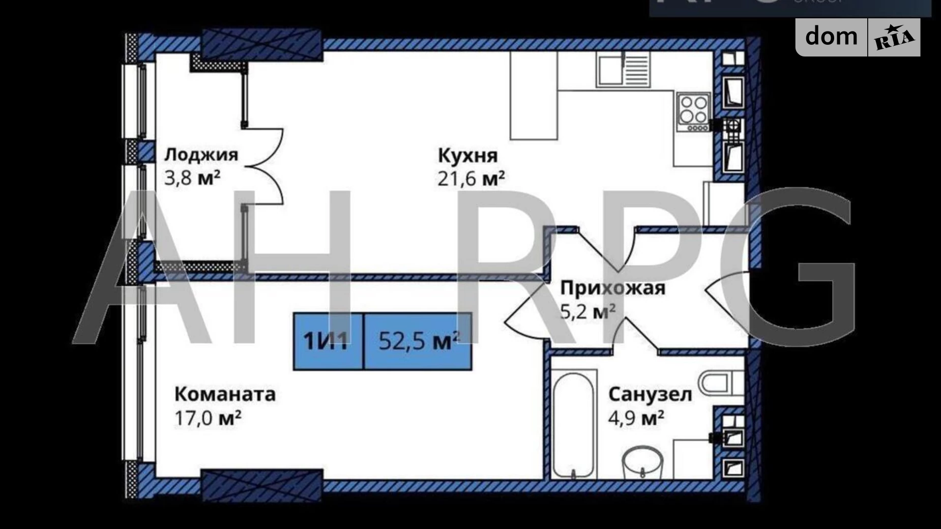 Продається 1-кімнатна квартира 52.5 кв. м у Києві, просп. Берестейський(Перемоги), 11 корпус 1 - фото 2