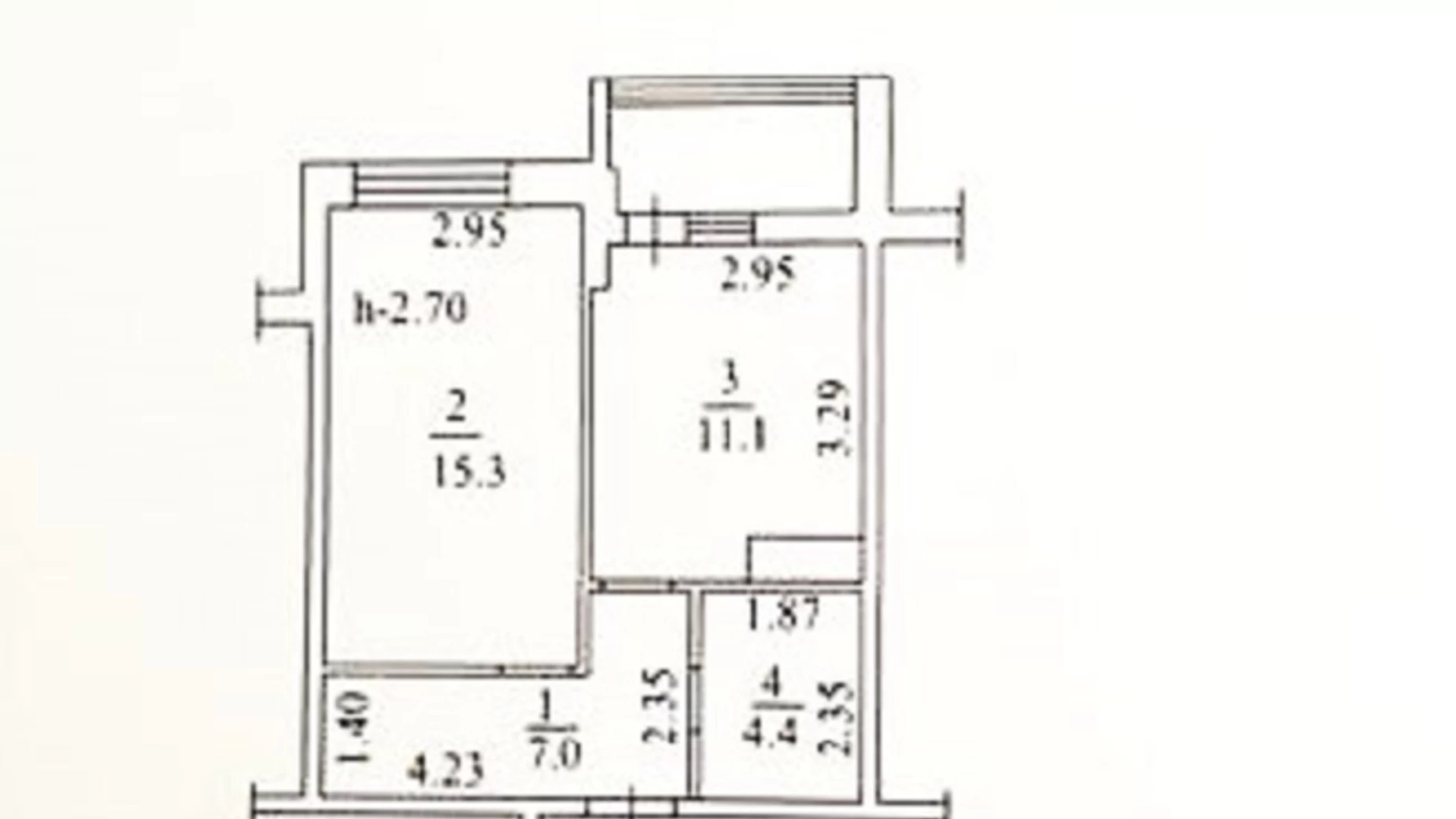 Продается 1-комнатная квартира 41.2 кв. м в Одессе, ул. Прохоровская - фото 5