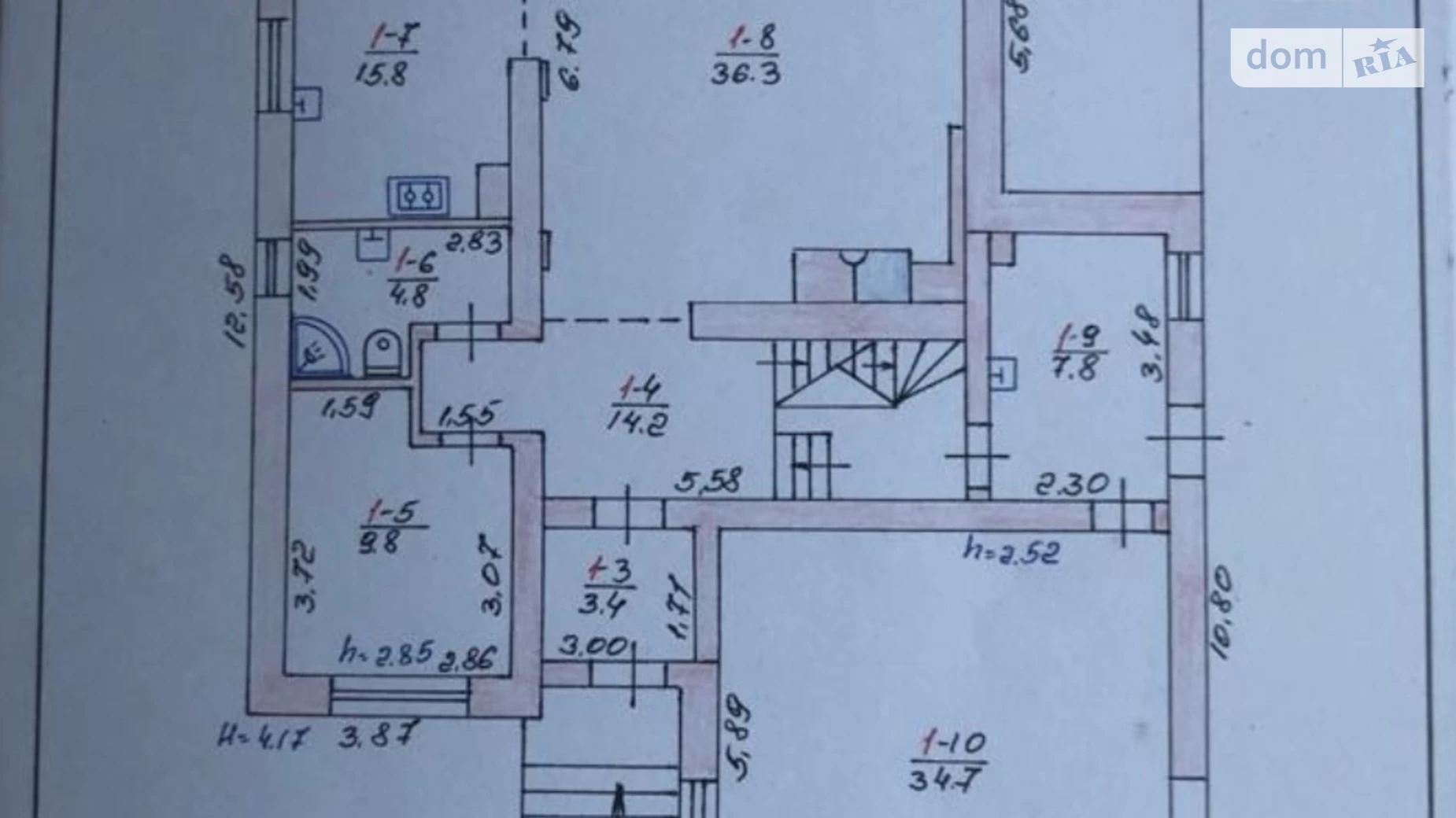 Продается дом на 2 этажа 307 кв. м с балконом, цена: 250000 $ - фото 2