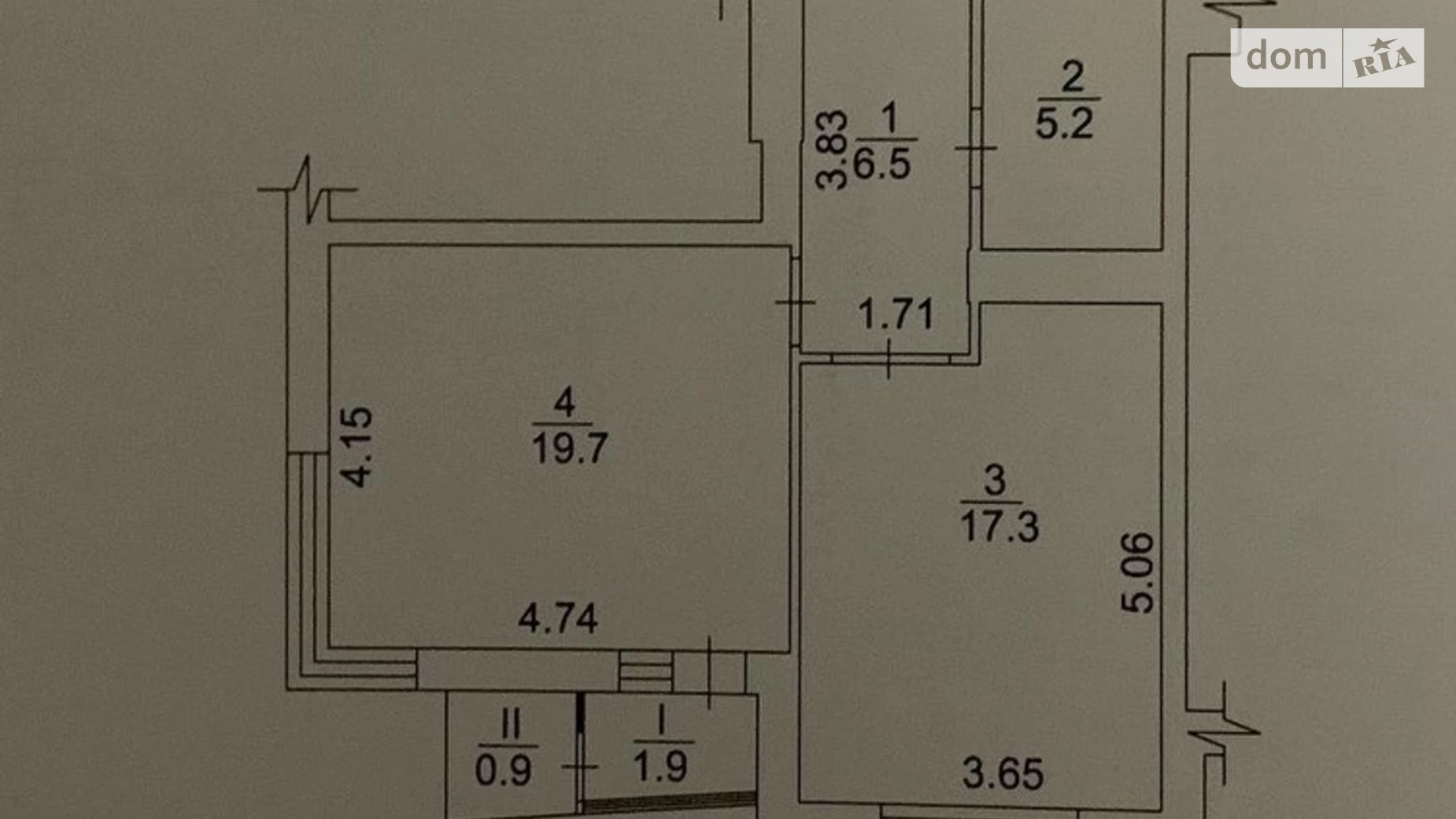 Продается 1-комнатная квартира 51.5 кв. м в Броварах, ул. Соборная, 18 - фото 3