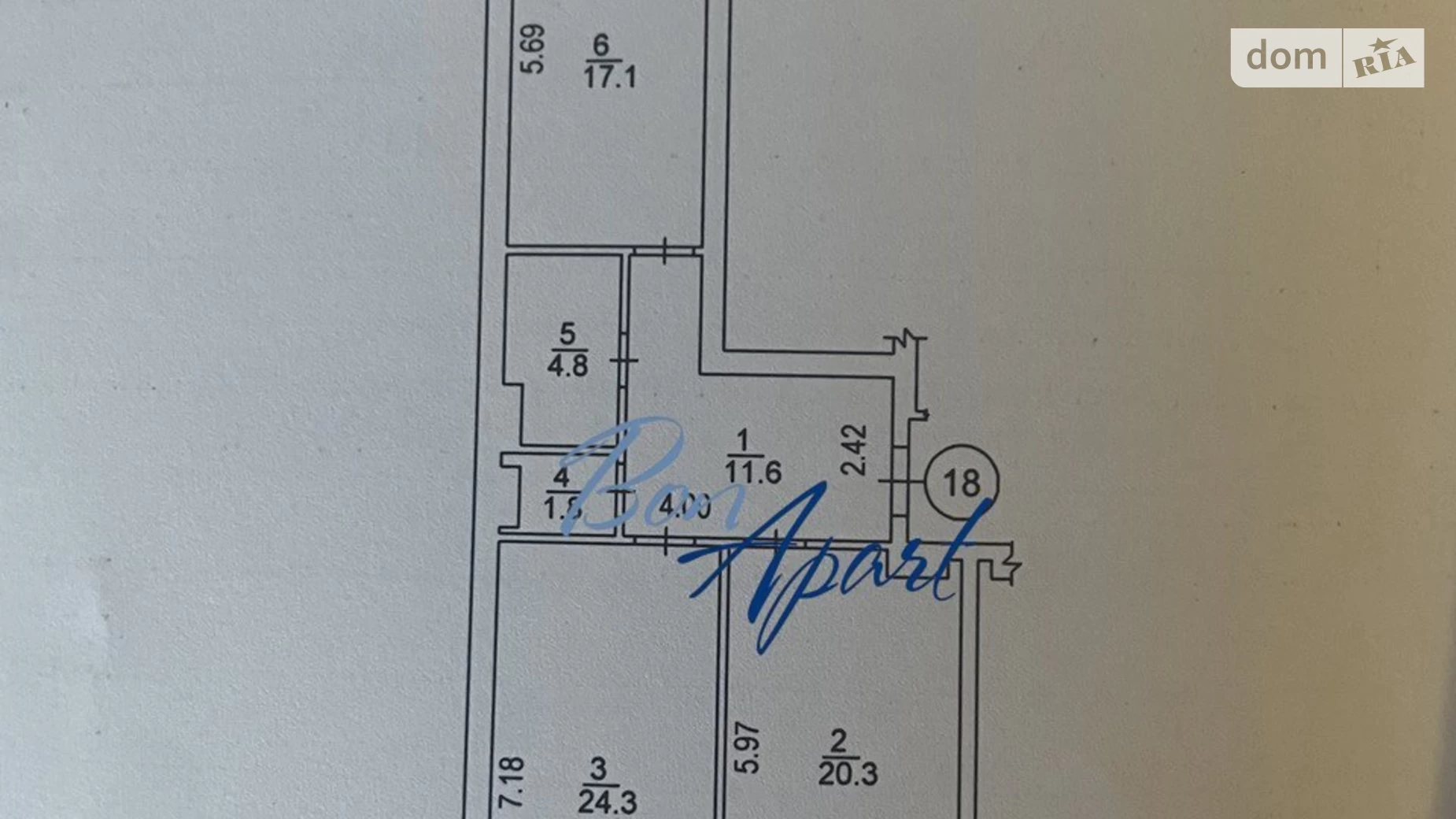 Продається 2-кімнатна квартира 79.9 кв. м у Києві, Фортечний(Тверський) туп., 7В - фото 3