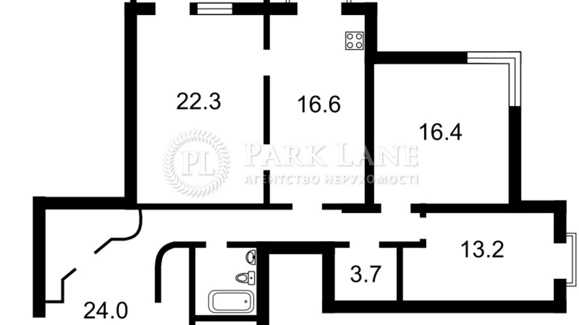 Продается 3-комнатная квартира 117.8 кв. м в Киеве, ул. Панаса Мирного, 28А - фото 2