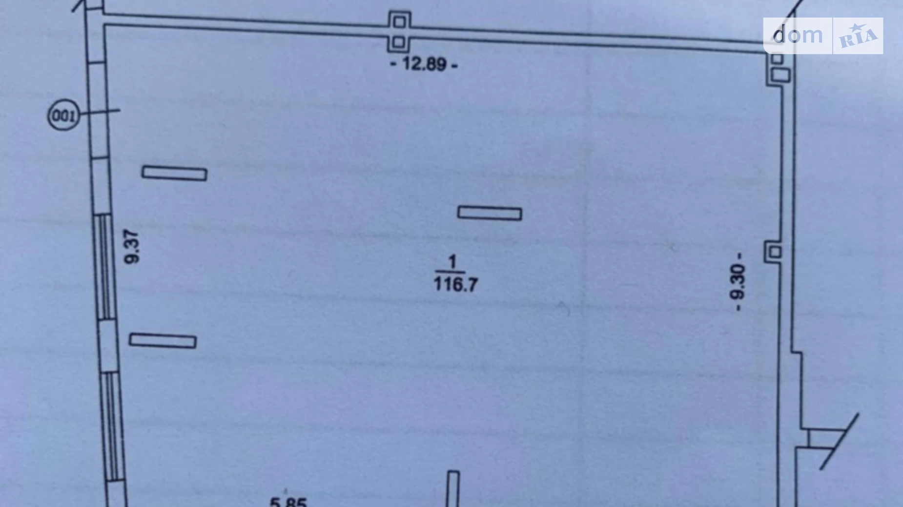 Продается помещения свободного назначения 117 кв. м в 9-этажном здании, цена: 165000 $ - фото 3