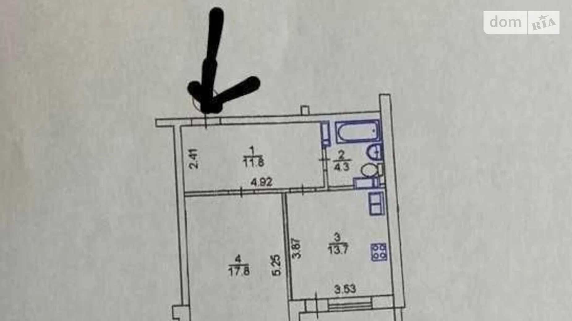 Продається 1-кімнатна квартира 51 кв. м у Києві, вул. Золотоустівська, 27 - фото 2