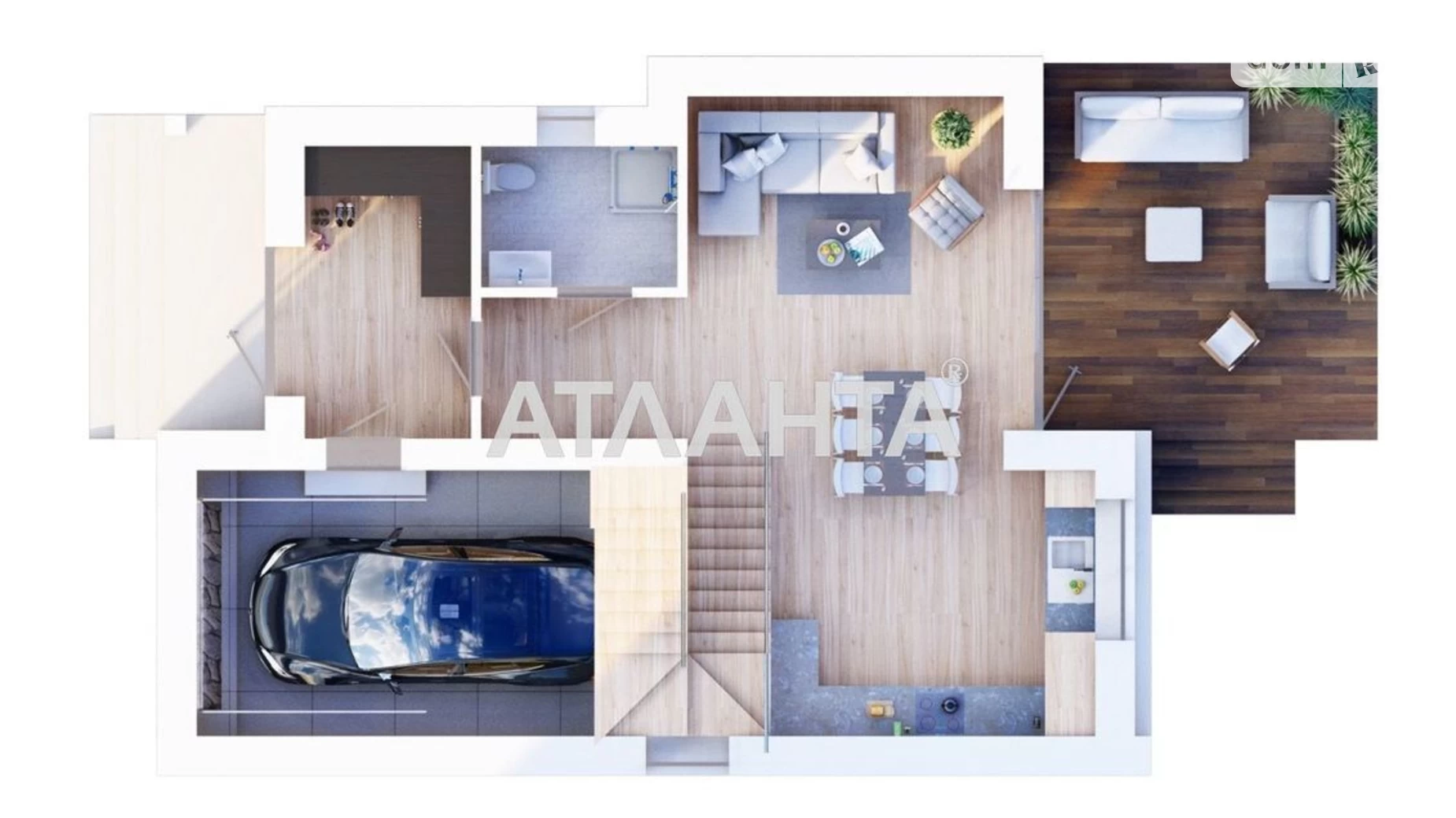 Продается дом на 2 этажа 150 кв. м с камином, цена: 125000 $ - фото 2