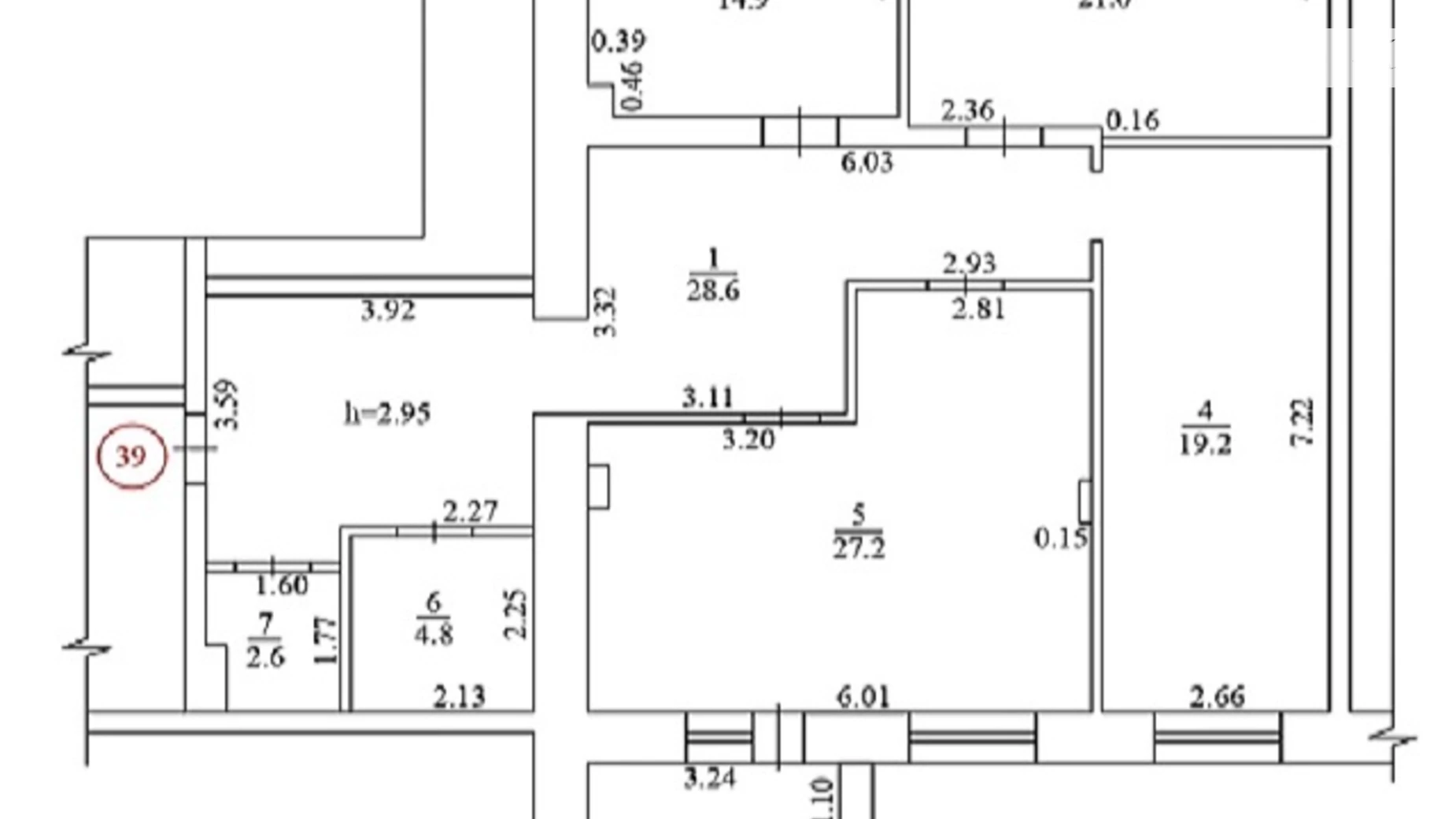 Продается 4-комнатная квартира 125.7 кв. м в Белой Церкви, ул. Гаек, 224Б - фото 2