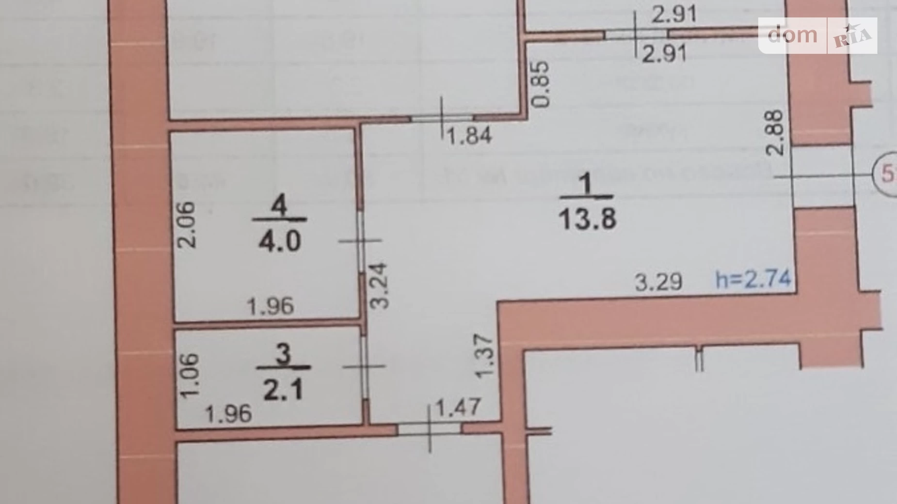 Продается 2-комнатная квартира 80.6 кв. м в Хмельницком, ул. Лесогриневецкая, 30/11 - фото 2