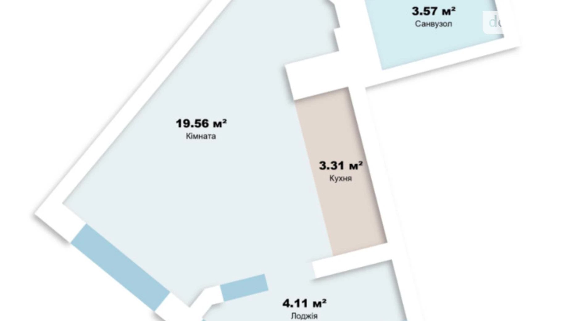 Продается 1-комнатная квартира 39 кв. м в Киеве, ул. Юлии Здановской(Михаила Ломоносова), 33/43 - фото 5