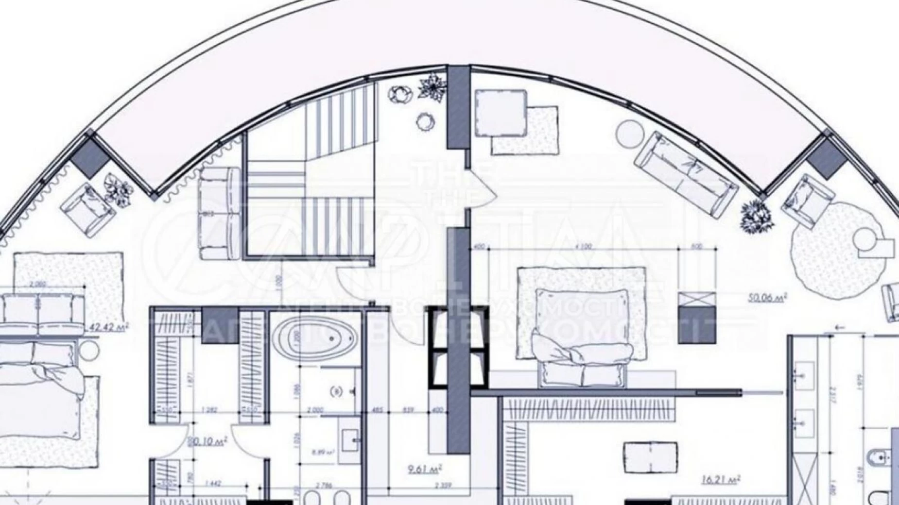 Продается 3-комнатная квартира 379.4 кв. м в Киеве, ул. Иоанна Павла II(Патриса Лумумбы), 12 - фото 2