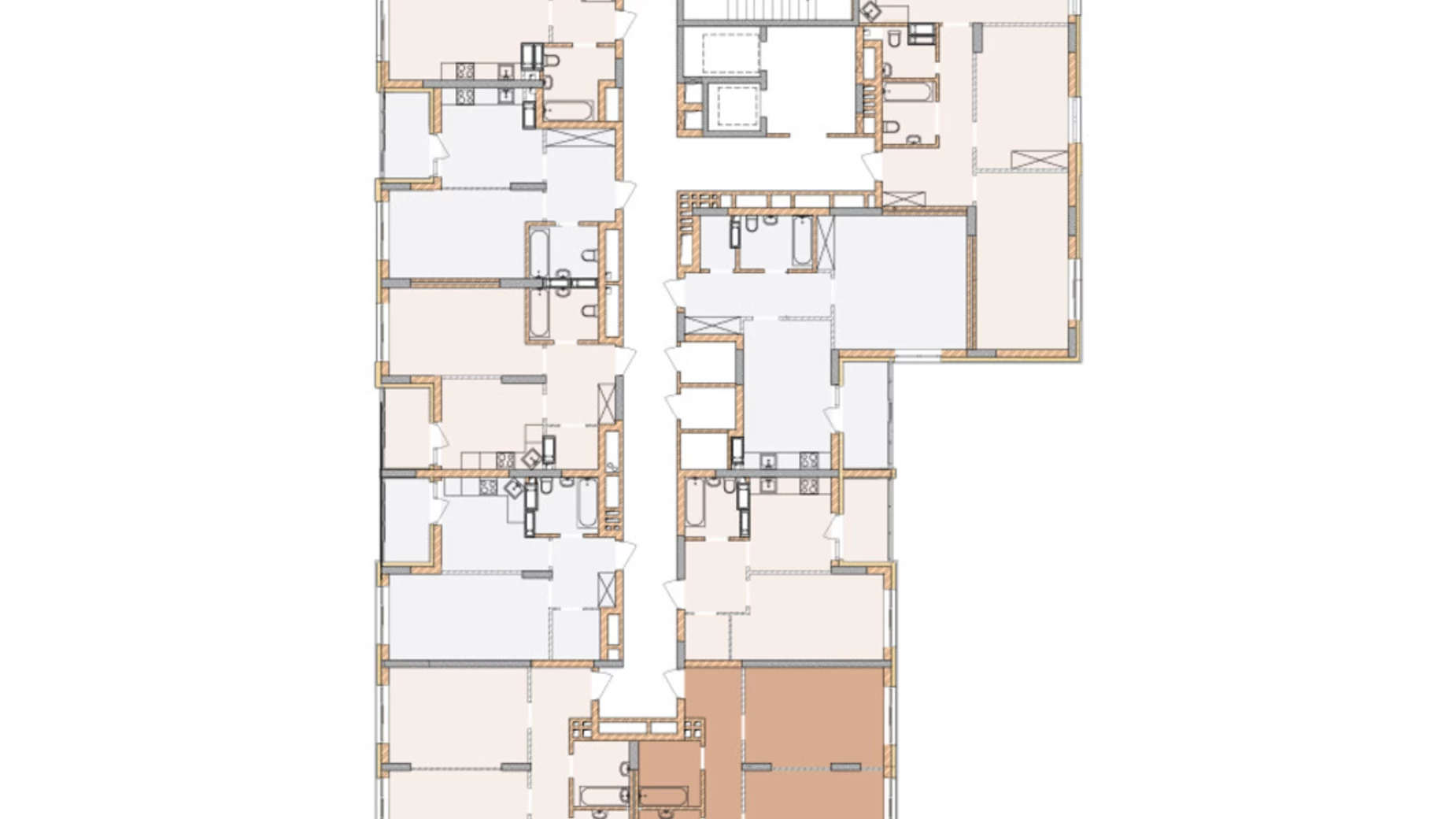 Продается 2-комнатная квартира 67.52 кв. м в Броварах, ул. Симоненко - фото 2