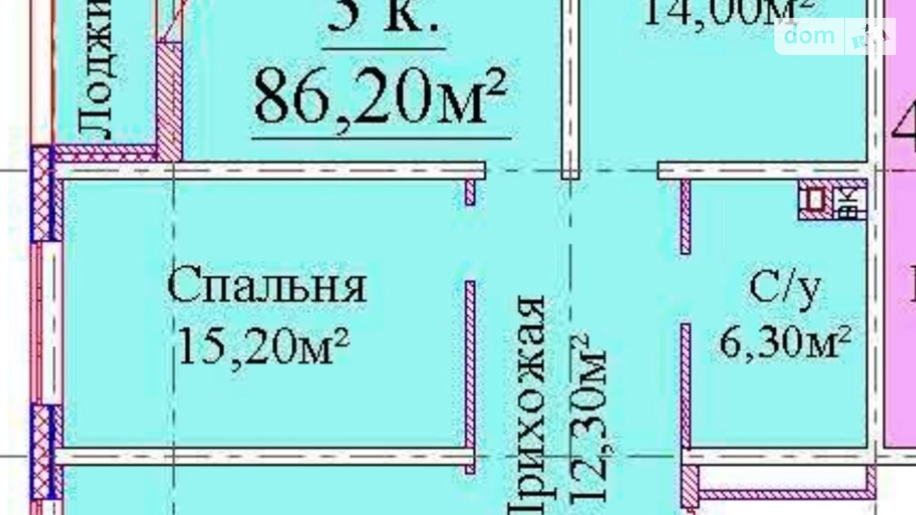 Продается 3-комнатная квартира 85 кв. м в Одессе, ул. Жаботинского - фото 3