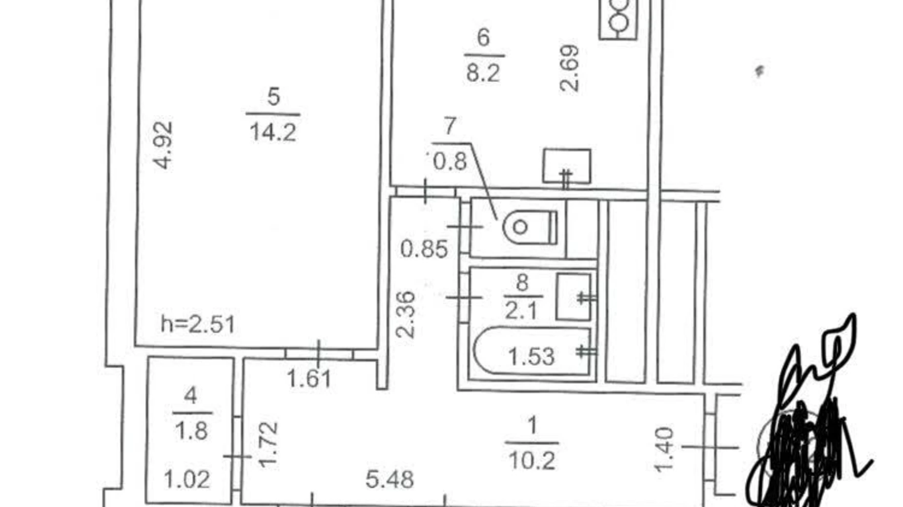 Продається 3-кімнатна квартира 71 кв. м у Києві, просп. Свободи, 30А - фото 3