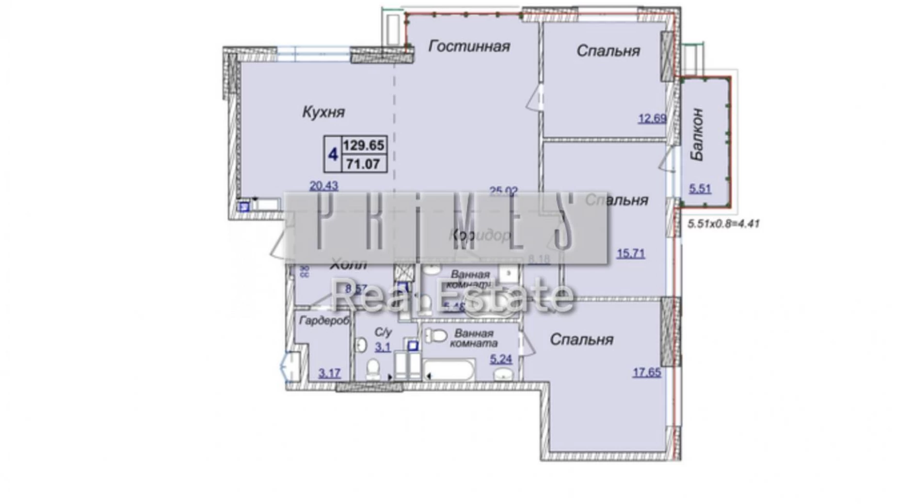 Продається 4-кімнатна квартира 130 кв. м у Києві, вул. Андрія Верхогляда(Драгомирова), 19А - фото 2