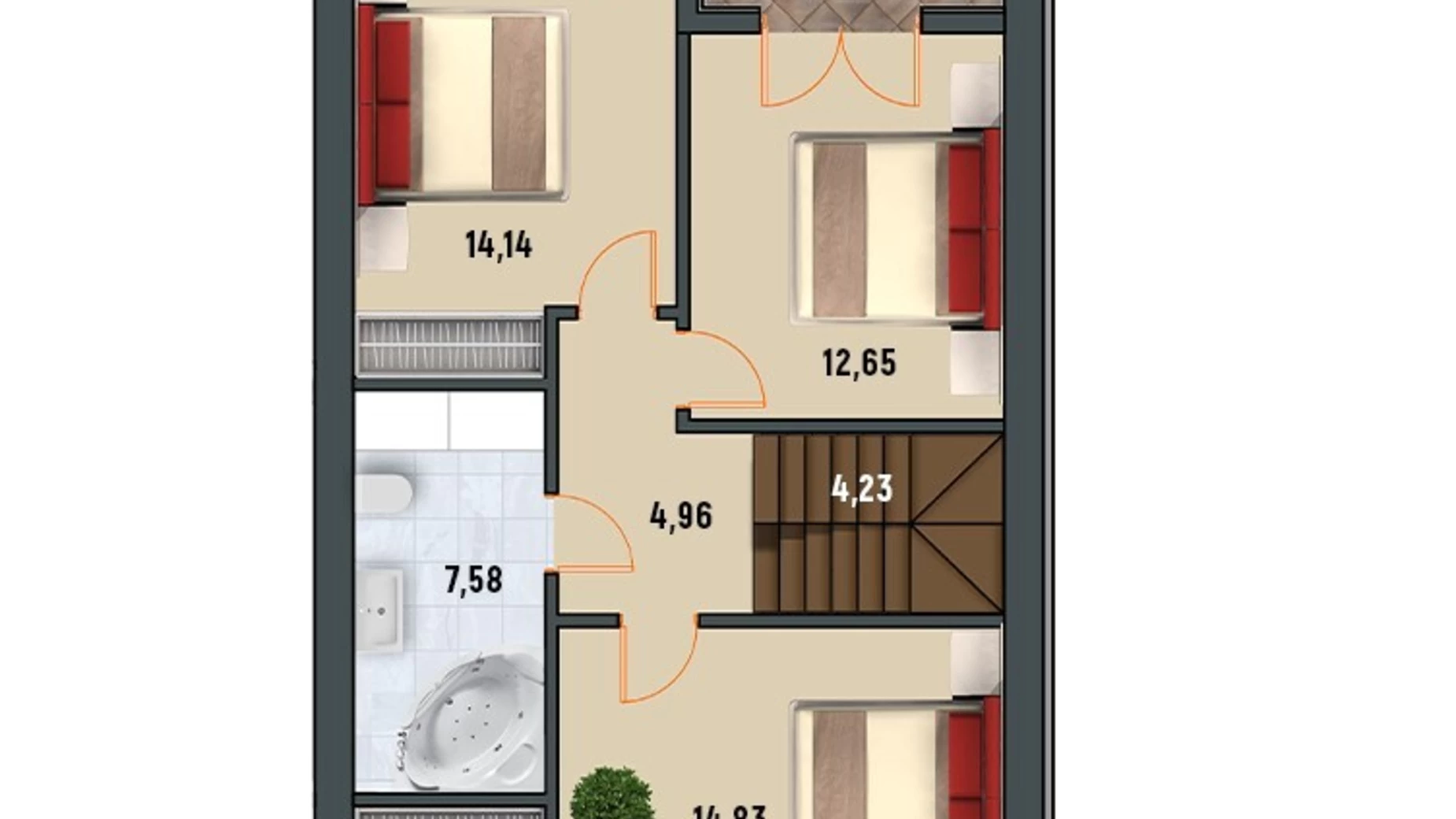 Продається частина будинку 120 кв. м з мансардою, цена: 115000 $ - фото 4