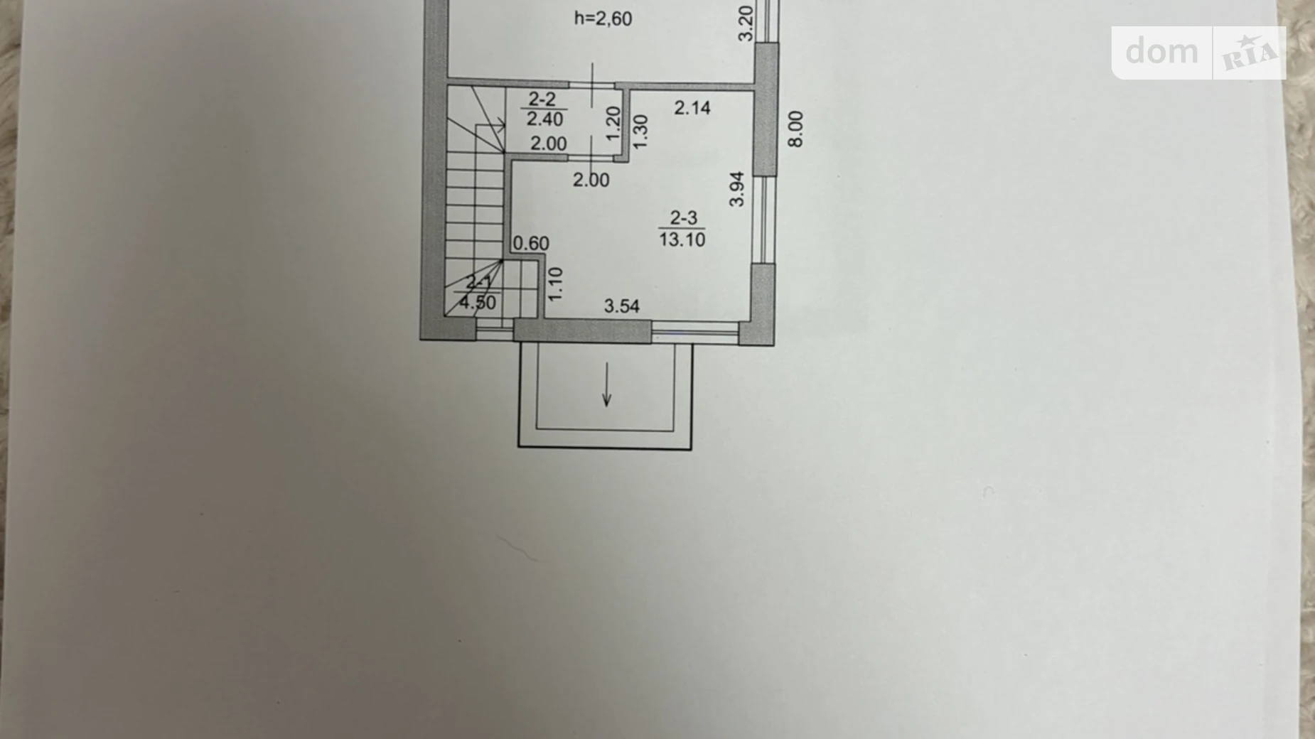 Продается дом на 2 этажа 105.4 кв. м с бассейном, цена: 60000 $ - фото 4