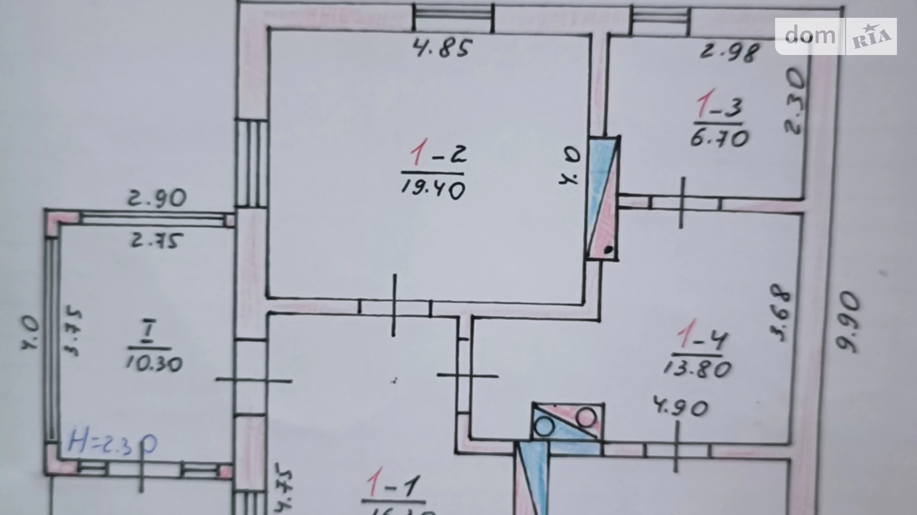 Продається одноповерховий будинок 76.4 кв. м з балконом, цена: 6000 $ - фото 5