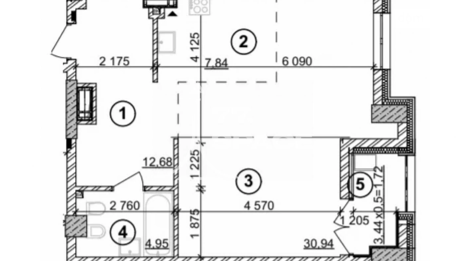 Продается 1-комнатная квартира 58 кв. м в Киеве, просп. Берестейский(Победы), 42А - фото 2