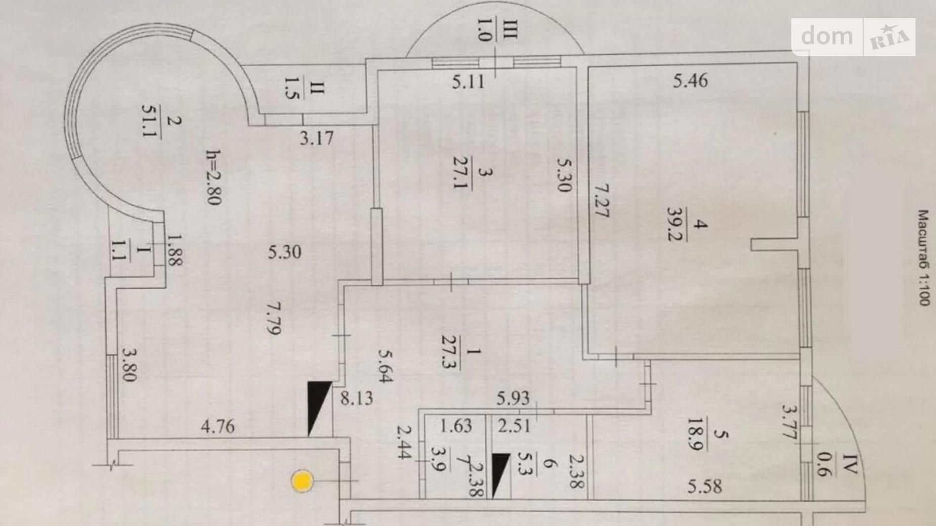 Продается 4-комнатная квартира 170 кв. м в Киеве, ул. Ивана Франко, 11 - фото 2