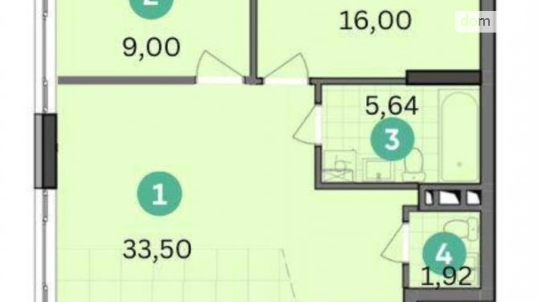 Продается 2-комнатная квартира 72 кв. м в Киеве, ул. Виктора Некрасова(Северо-Сырецкая), 10А - фото 3