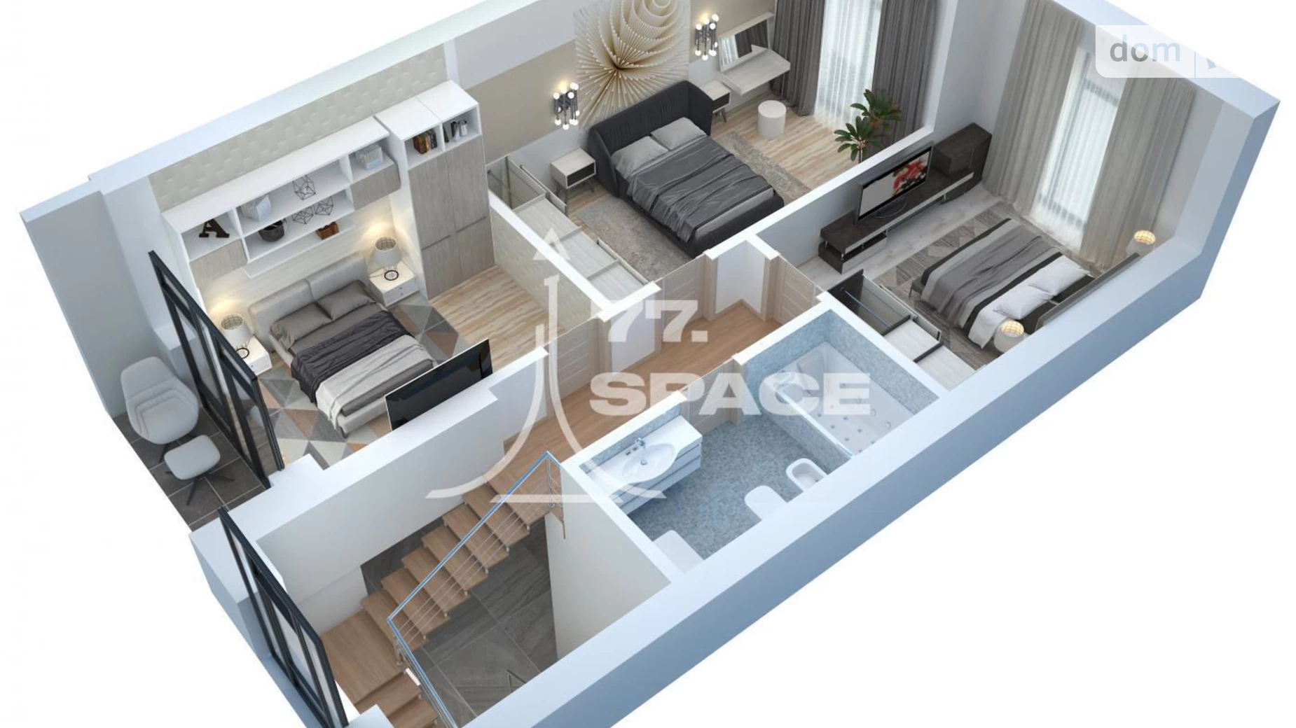Продается часть дома 125 кв. м с балконом, цена: 85000 $ - фото 4