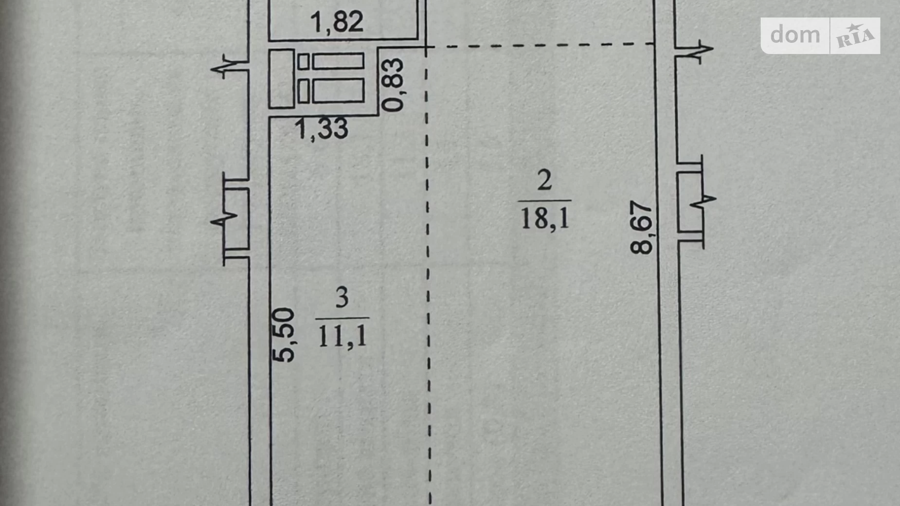 Продается 1-комнатная квартира 45.4 кв. м в Киеве, ул. Виталия Скакуна(Академика Каблукова) - фото 4