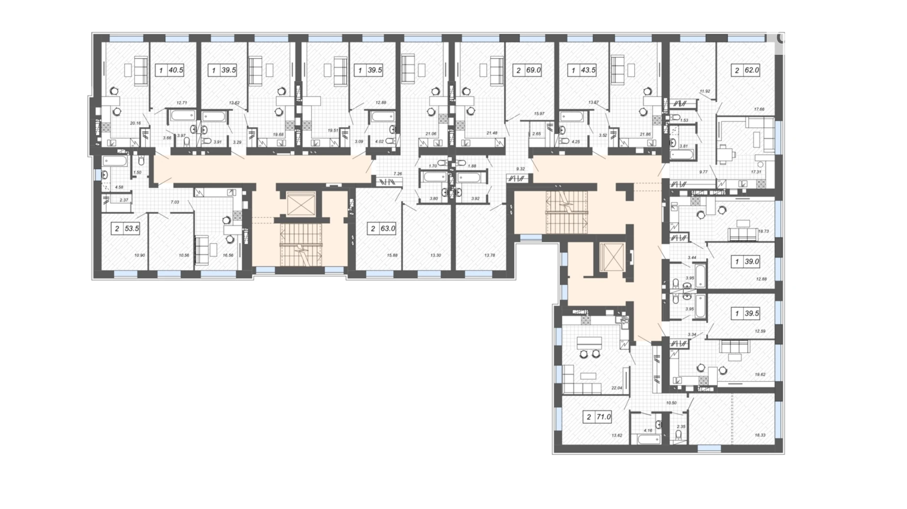 Продается 1-комнатная квартира 41.8 кв. м в Ирпене, ул. Василия Стуса(Пушкинская), 27 - фото 2